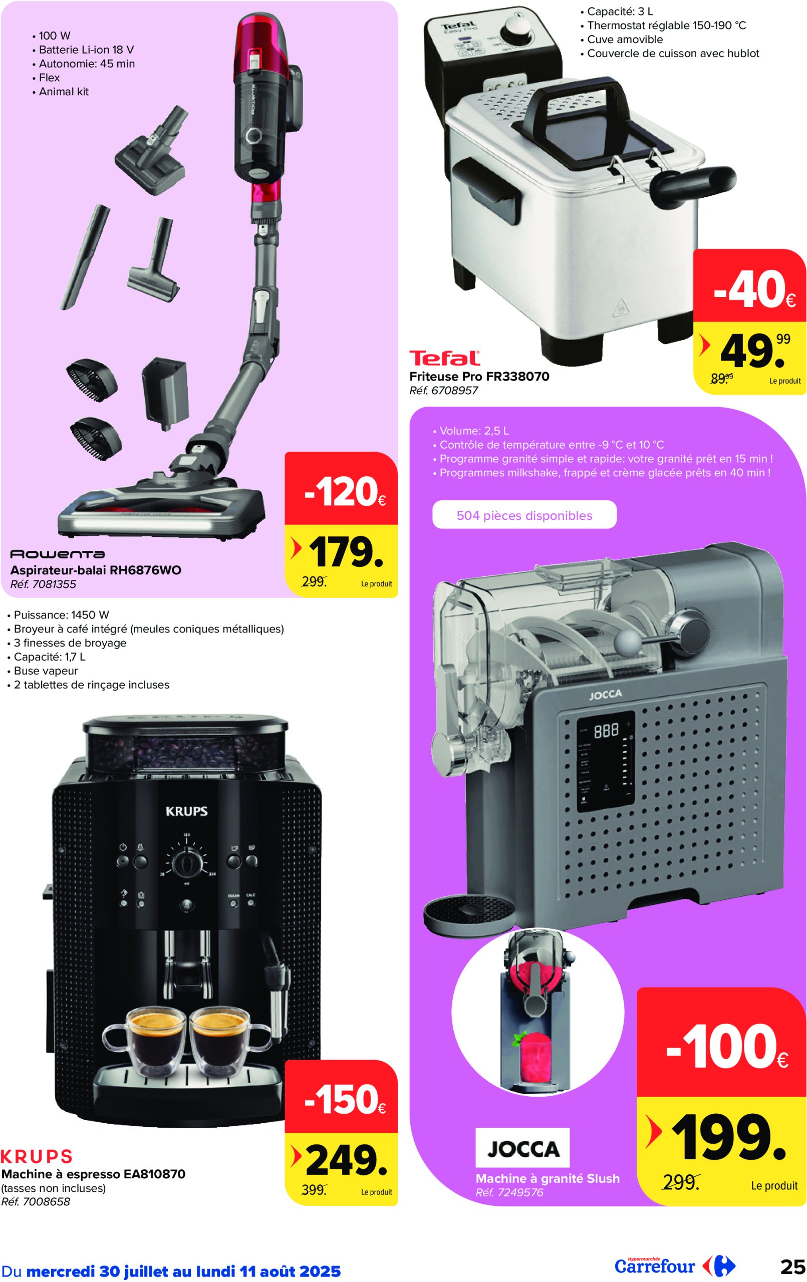 carrefour - Carrefour Hypermarchés folder geldig vanaf 30/07 - 11/08 - page: 25 carrefour - Carrefour Hypermarchés folder geldig vanaf 30/07 - 11/08 - page: 25