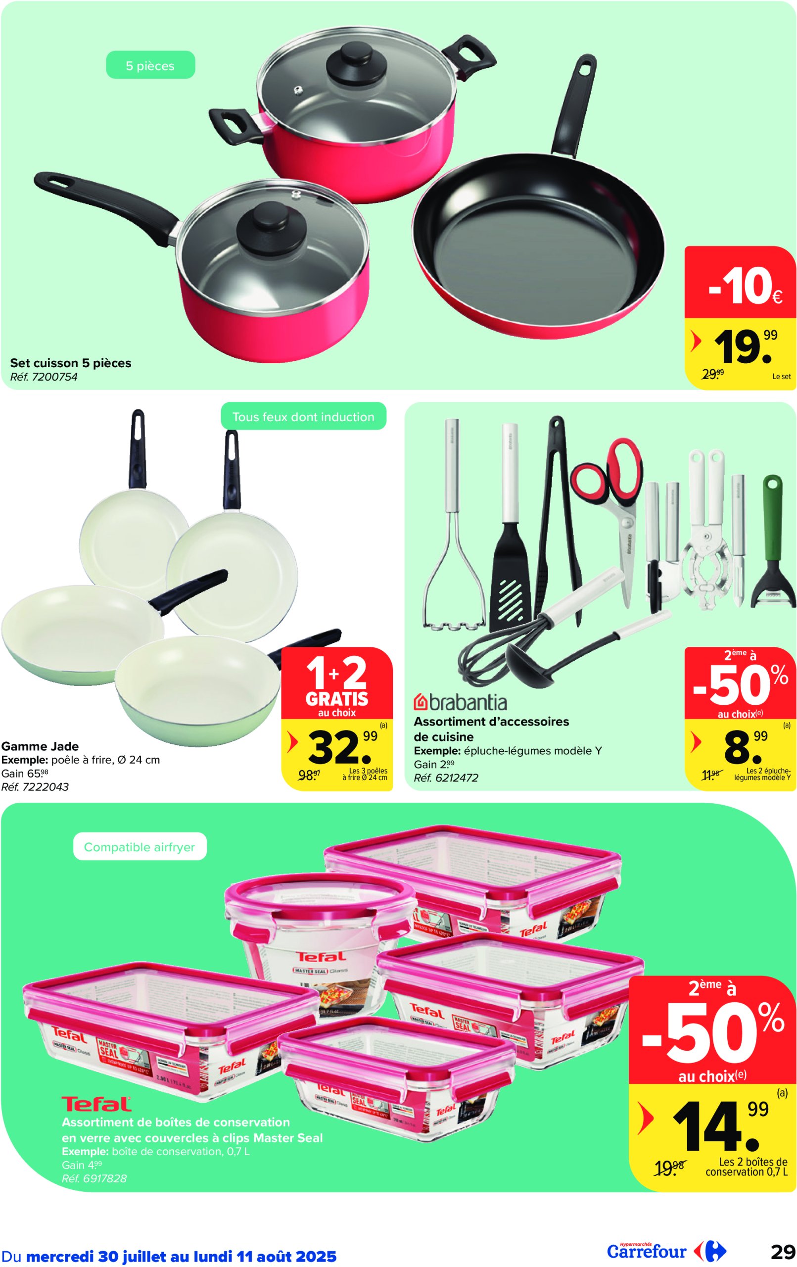 carrefour - Carrefour Hypermarchés folder geldig vanaf 30/07 - 11/08 - page: 29 carrefour - Carrefour Hypermarchés folder geldig vanaf 30/07 - 11/08 - page: 29