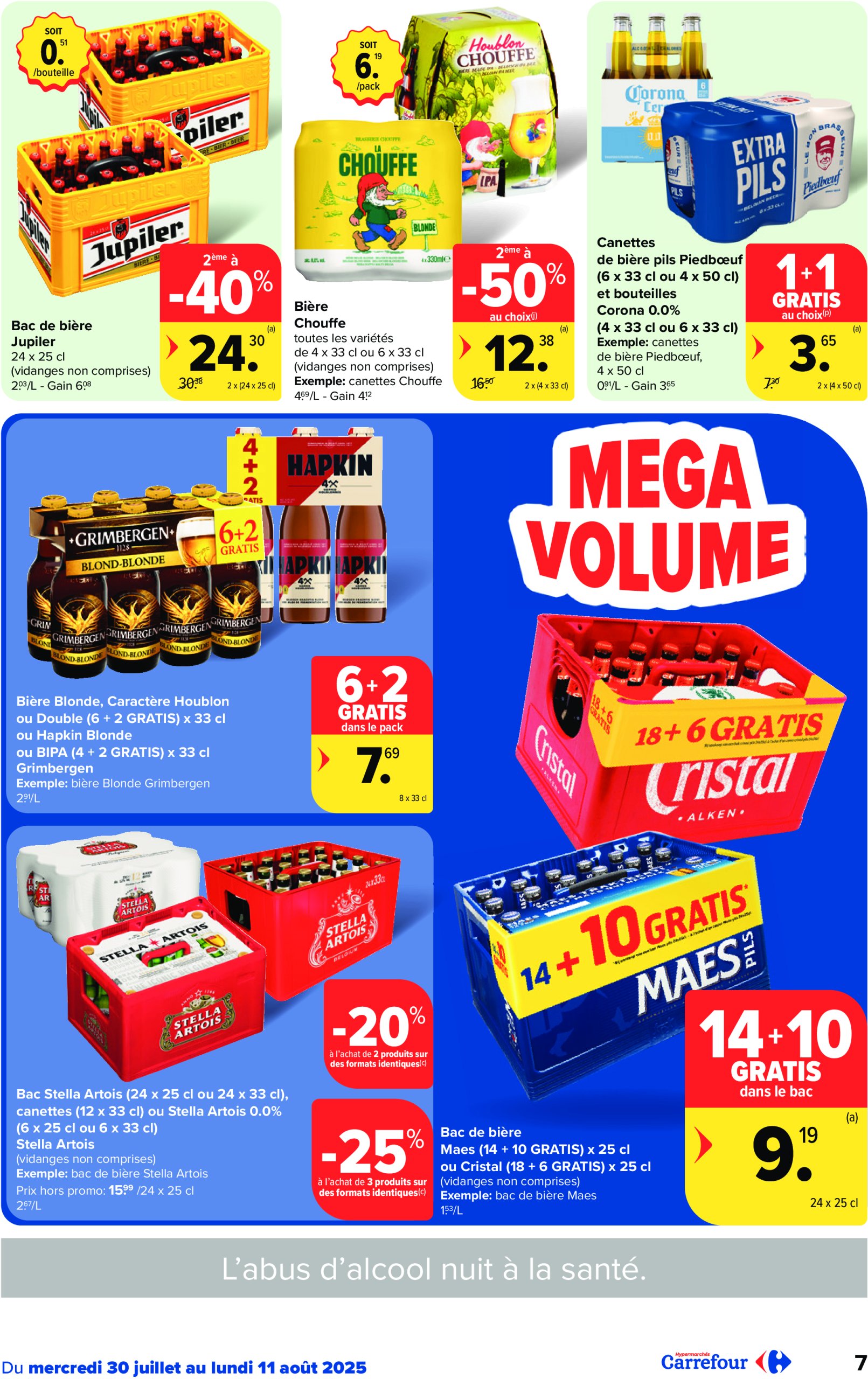 carrefour - Carrefour Hypermarchés folder geldig vanaf 30/07 - 11/08 - page: 7 carrefour - Carrefour Hypermarchés folder geldig vanaf 30/07 - 11/08 - page: 7