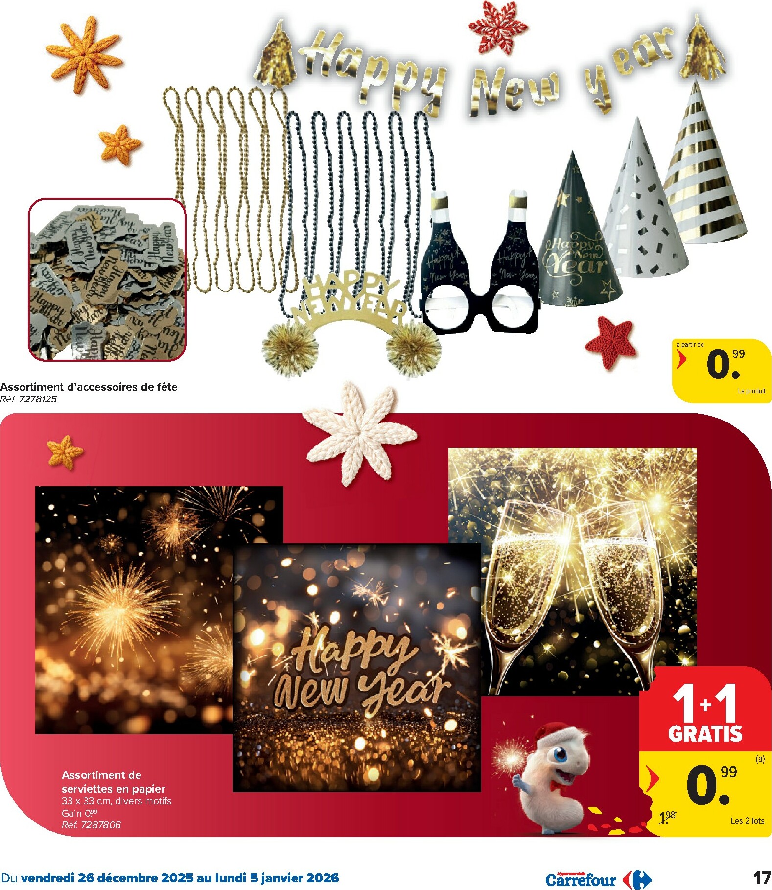 carrefour - De Carrefour Hypermarchés folder geldig vanaf 26/12 t/m 05/01 - page: 17