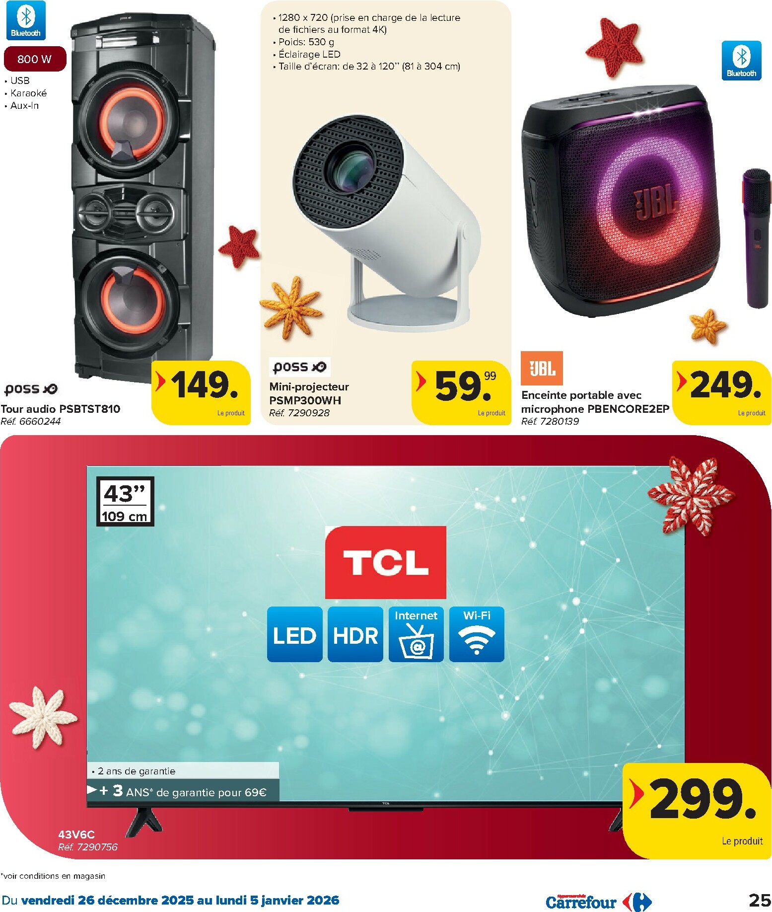 carrefour - De Carrefour Hypermarchés folder geldig vanaf 26/12 t/m 05/01 - page: 25