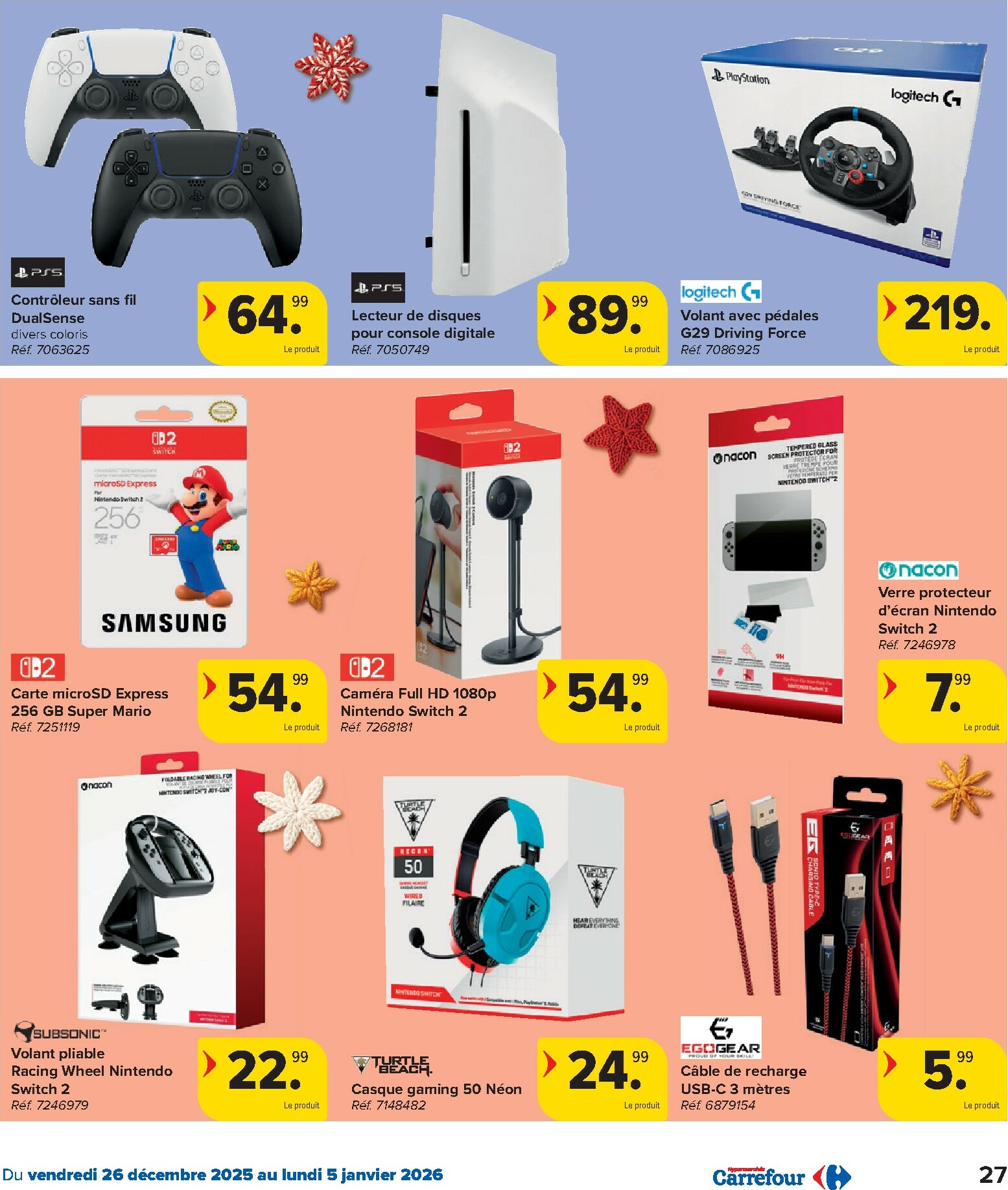 carrefour - De Carrefour Hypermarchés folder geldig vanaf 26/12 t/m 05/01 - page: 27