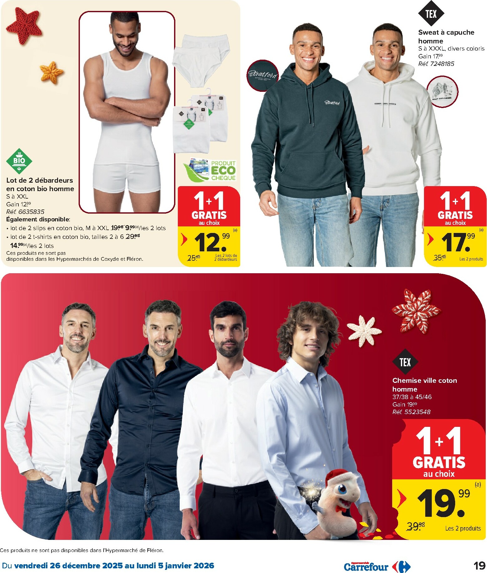 carrefour - De Carrefour Hypermarchés folder geldig vanaf 26/12 t/m 05/01 - page: 19