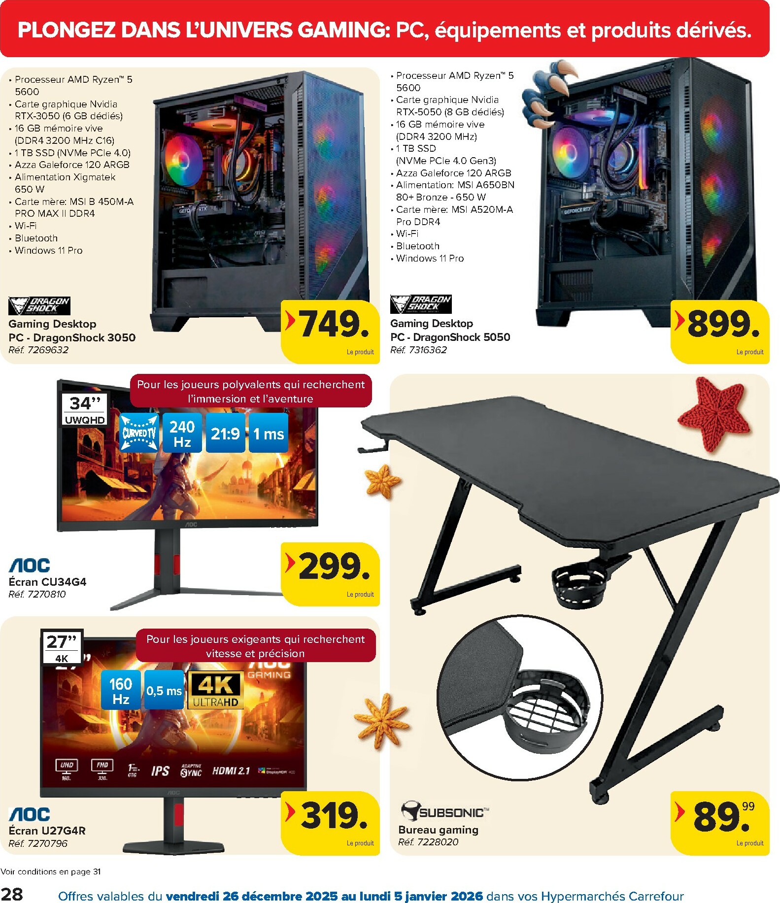 carrefour - De Carrefour Hypermarchés folder geldig vanaf 26/12 t/m 05/01 - page: 28