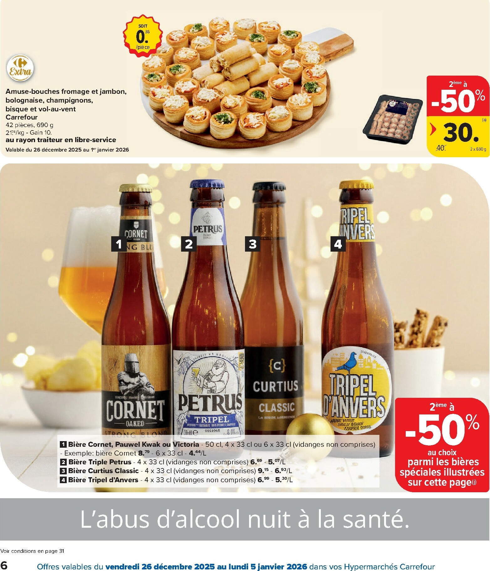 carrefour - De Carrefour Hypermarchés folder geldig vanaf 26/12 t/m 05/01 - page: 6