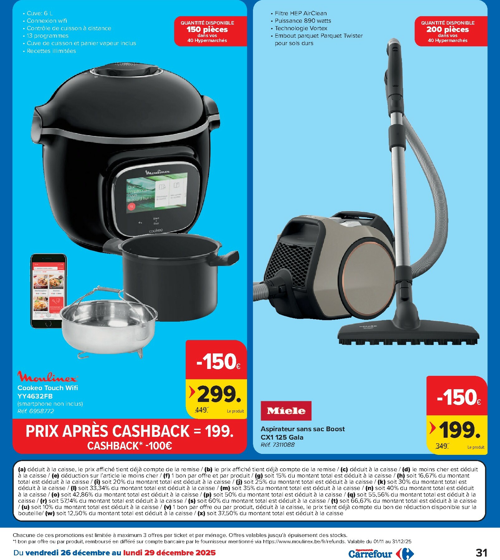 carrefour - De Carrefour Hypermarchés folder geldig vanaf 26/12 t/m 05/01 - page: 31