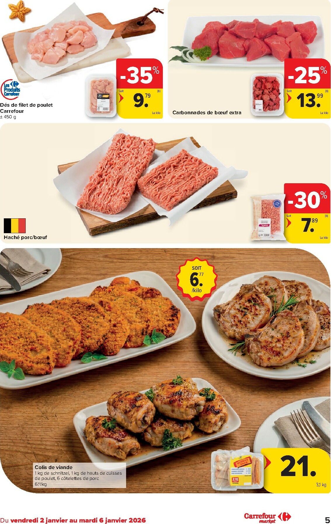 carrefour - De Carrefour Market folder geldig vanaf 02/01 t/m 06/01 - page: 5