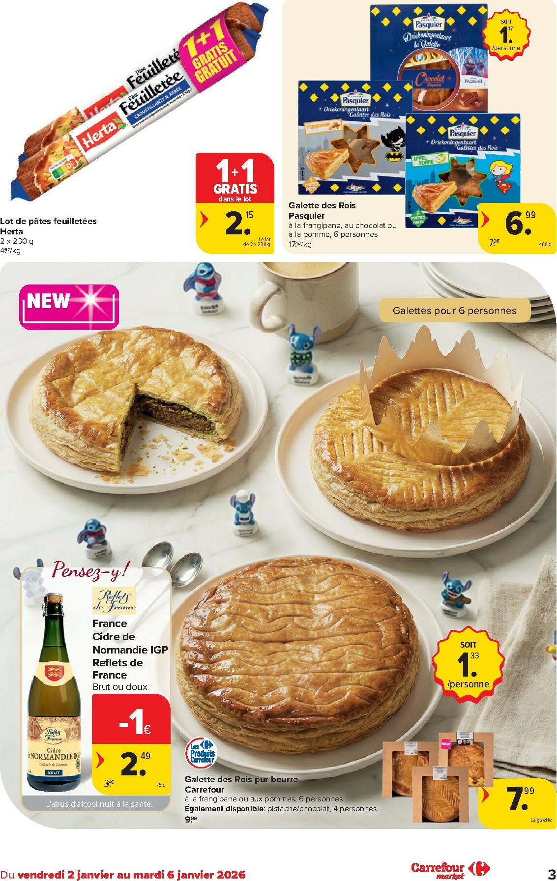 carrefour - De Carrefour Market folder geldig vanaf 02/01 t/m 06/01 - page: 3