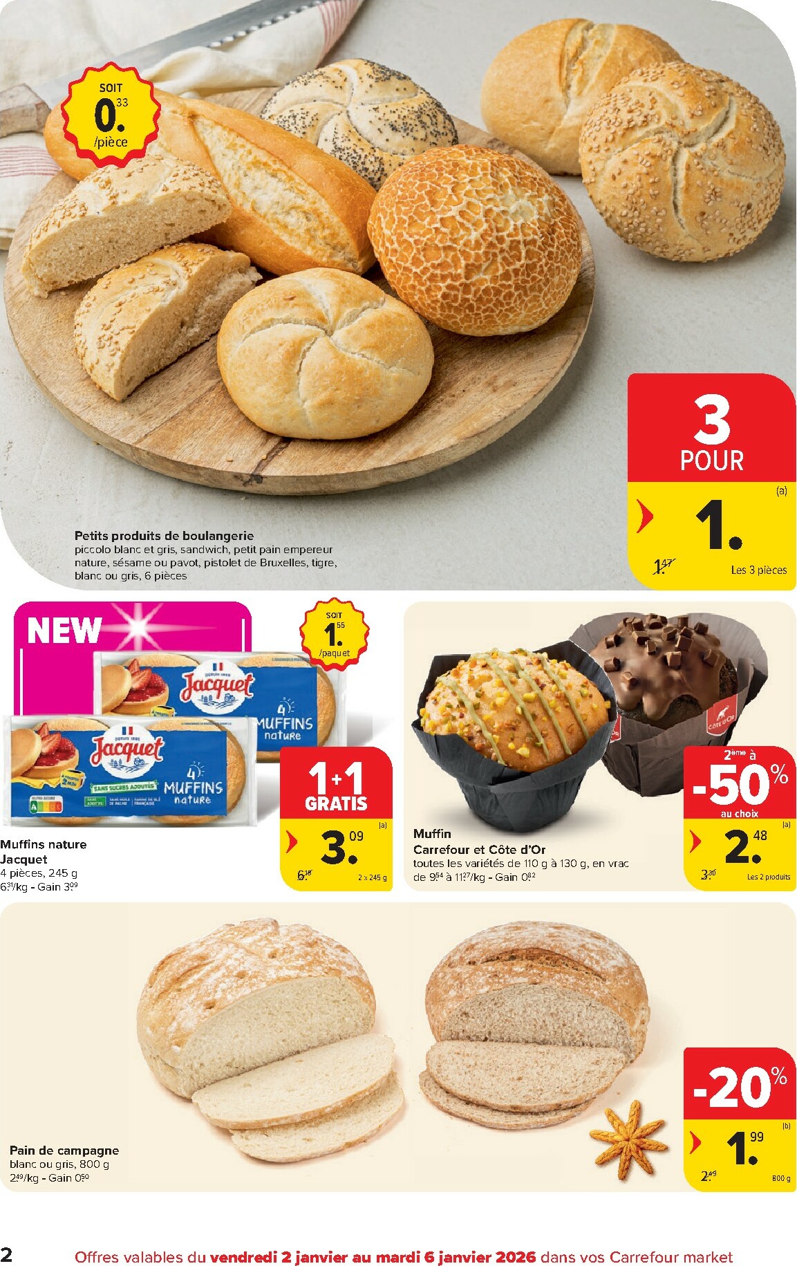 carrefour - De Carrefour Market folder geldig vanaf 02/01 t/m 06/01 - page: 2