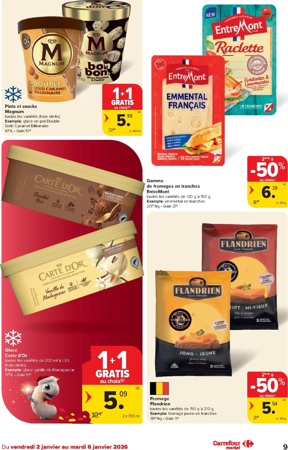 carrefour - De Carrefour Market folder geldig vanaf 02/01 t/m 06/01 - page: 9