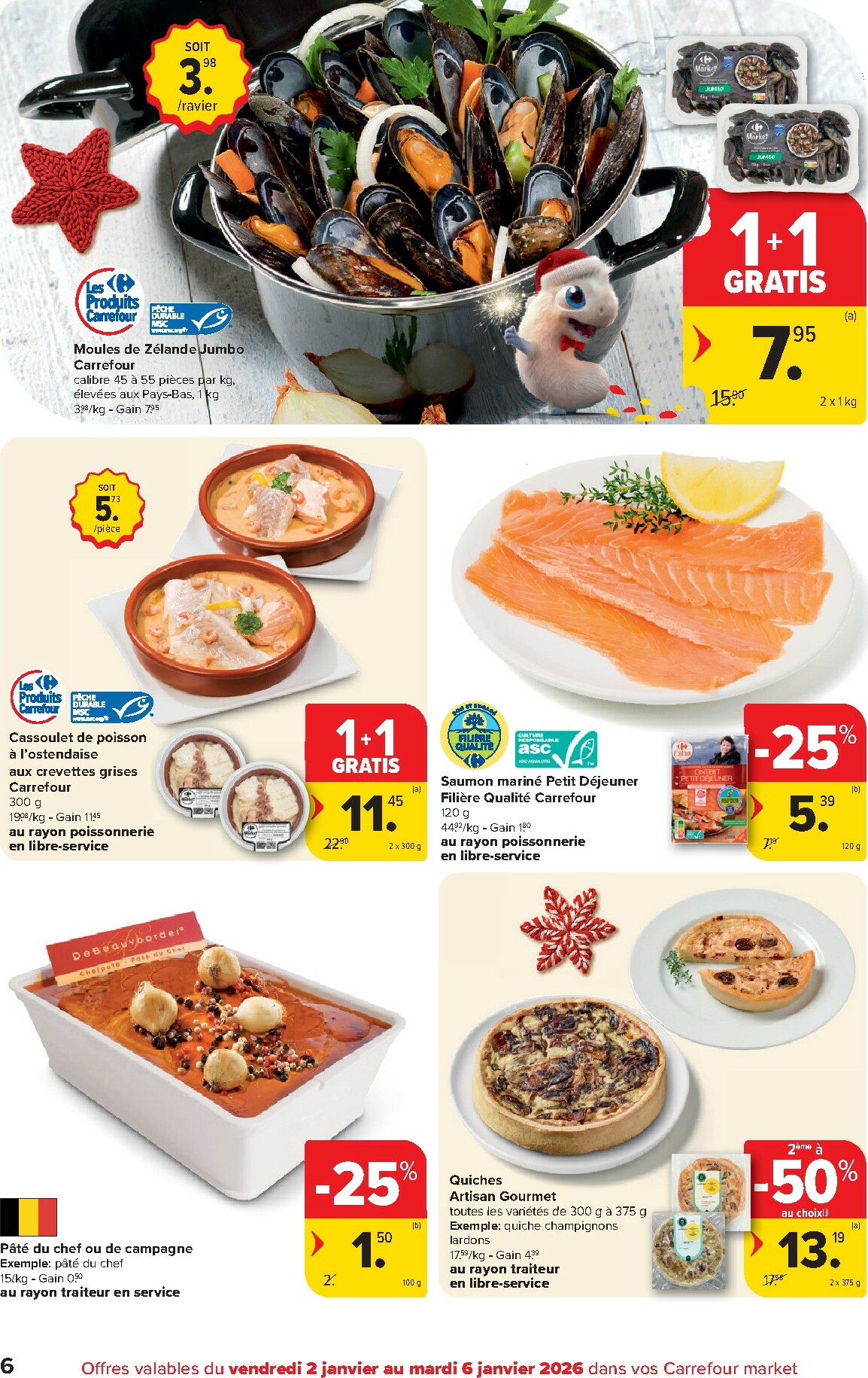 carrefour - De Carrefour Market folder geldig vanaf 02/01 t/m 06/01 - page: 6