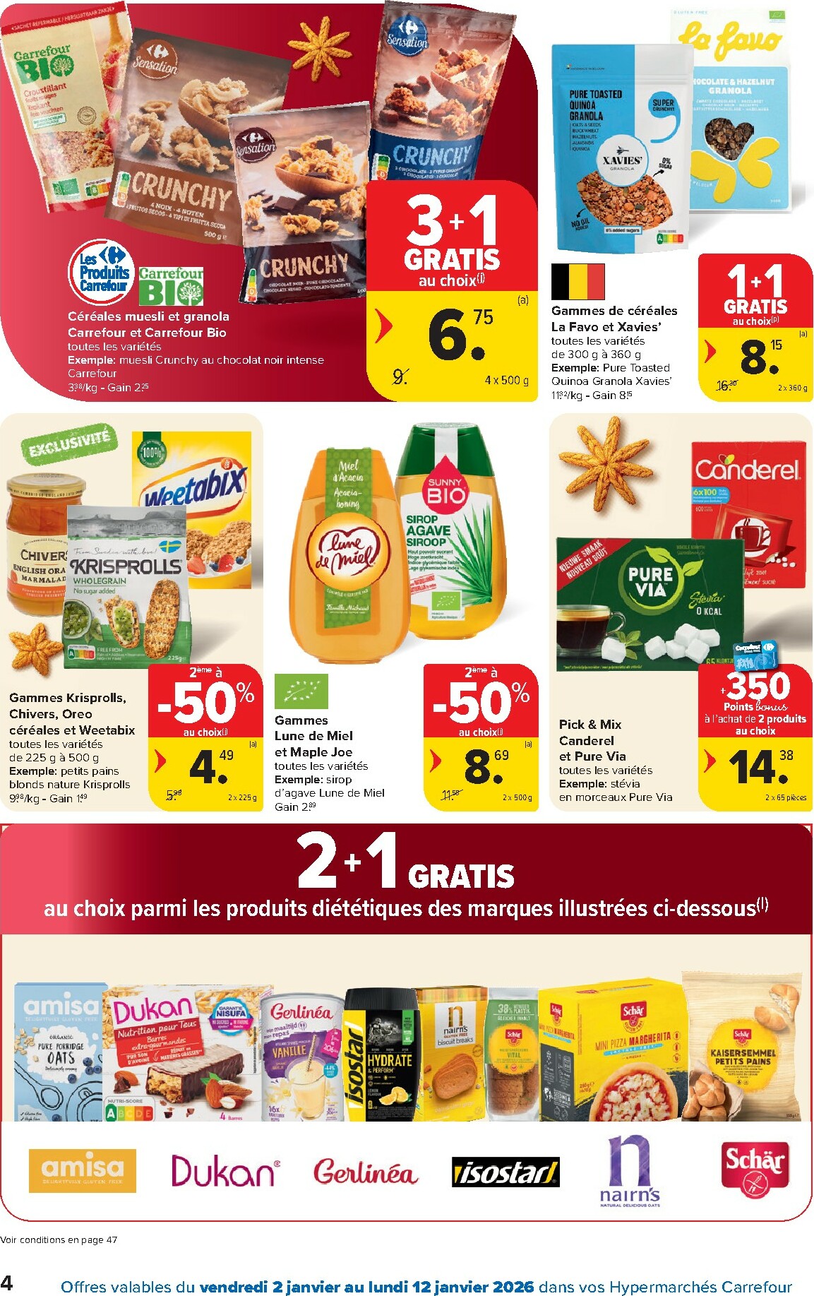 carrefour - De Carrefour Hypermarchés folder geldig vanaf 02/01 t/m 12/01 - page: 4