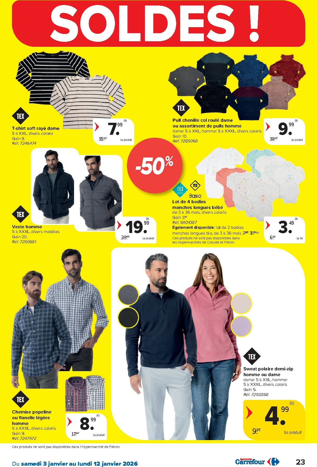 carrefour - De Carrefour Hypermarchés folder geldig vanaf 02/01 t/m 12/01 - page: 23