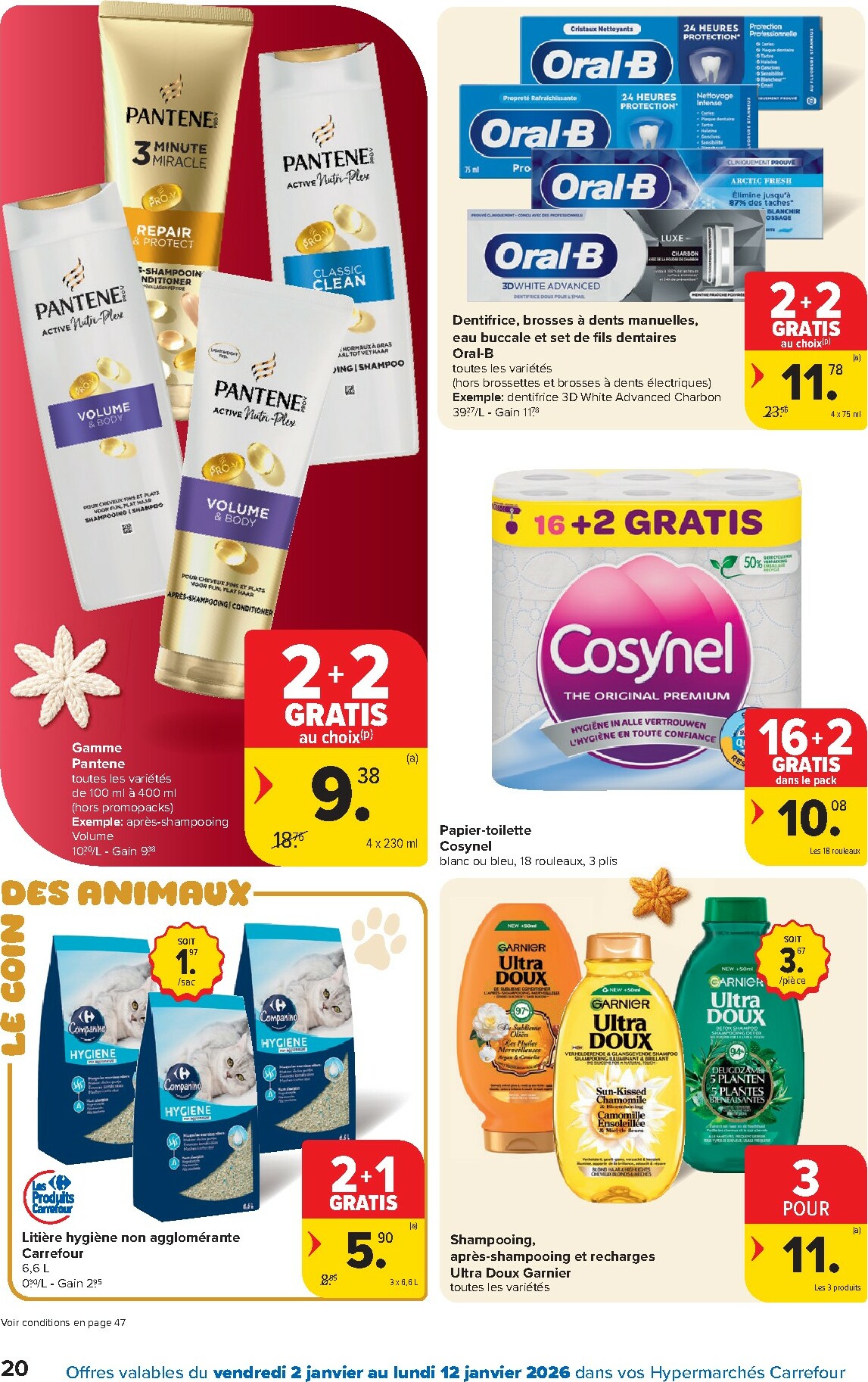 carrefour - De Carrefour Hypermarchés folder geldig vanaf 02/01 t/m 12/01 - page: 20