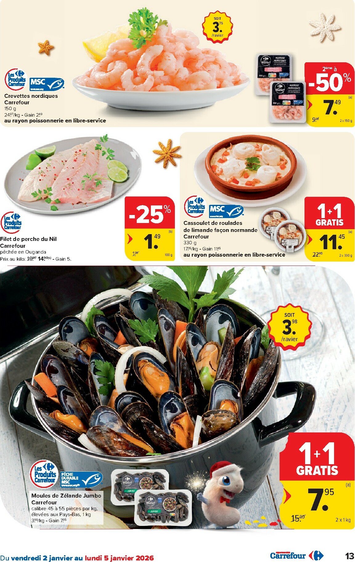 carrefour - De Carrefour Hypermarchés folder geldig vanaf 02/01 t/m 12/01 - page: 13