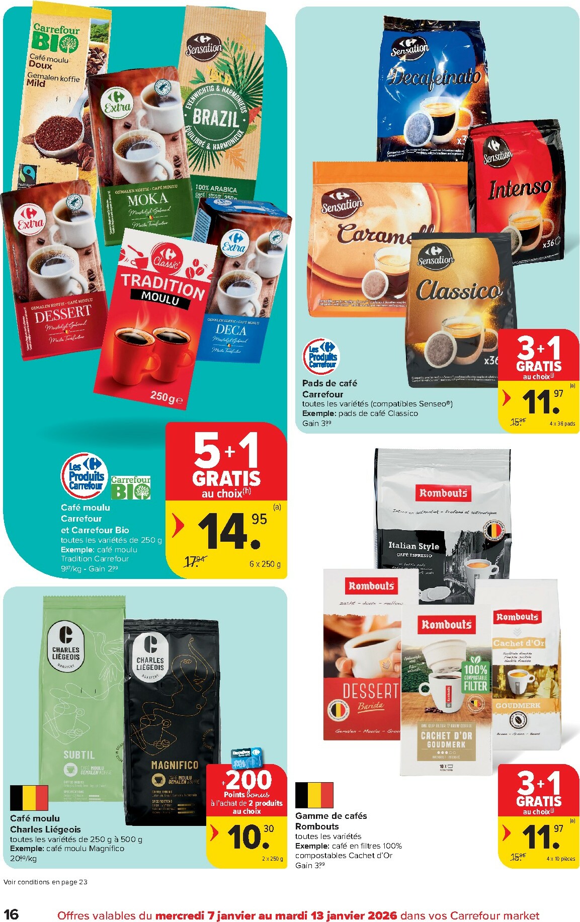 carrefour - De Carrefour folder geldig vanaf 07/01 t/m 13/01 - page: 16