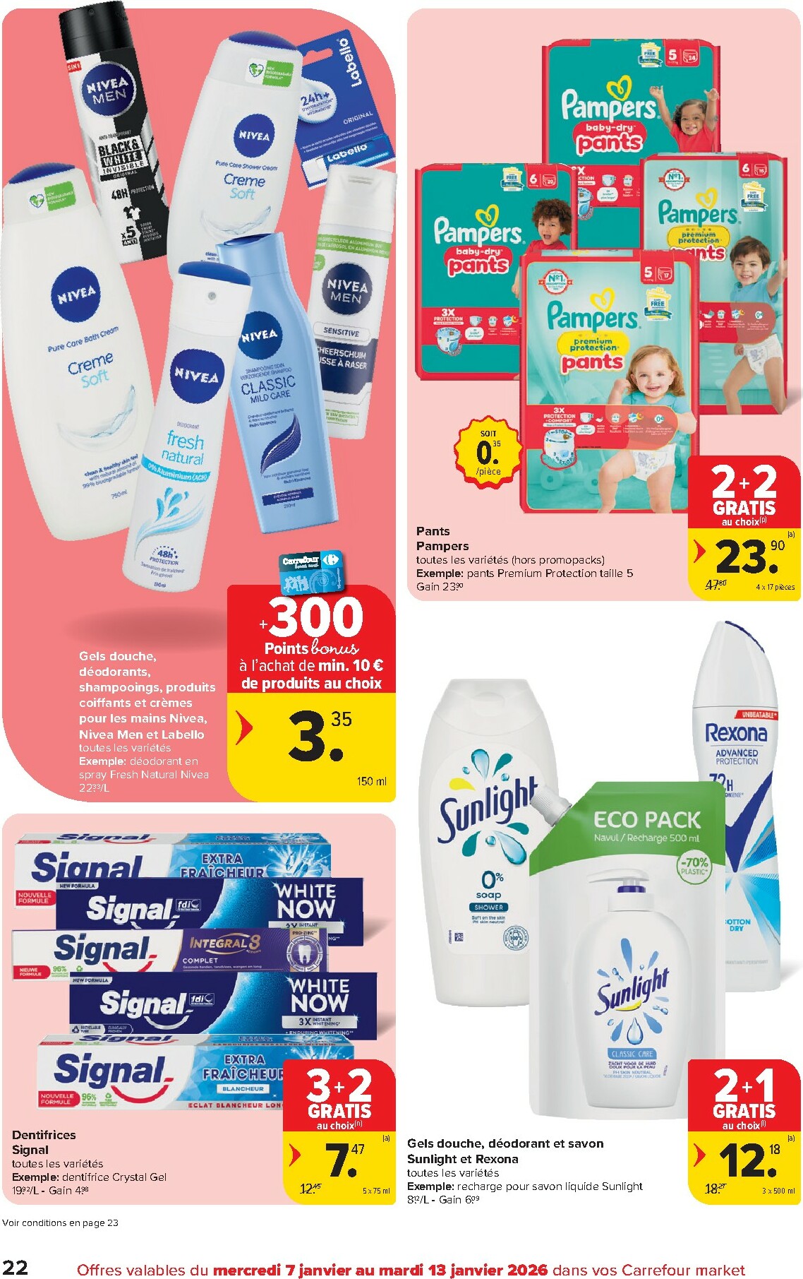 carrefour - De Carrefour folder geldig vanaf 07/01 t/m 13/01 - page: 22
