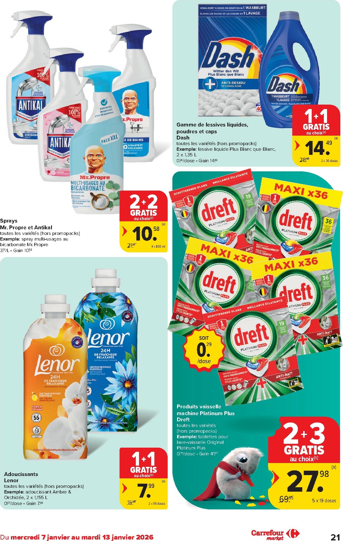 carrefour - De Carrefour folder geldig vanaf 07/01 t/m 13/01 - page: 21