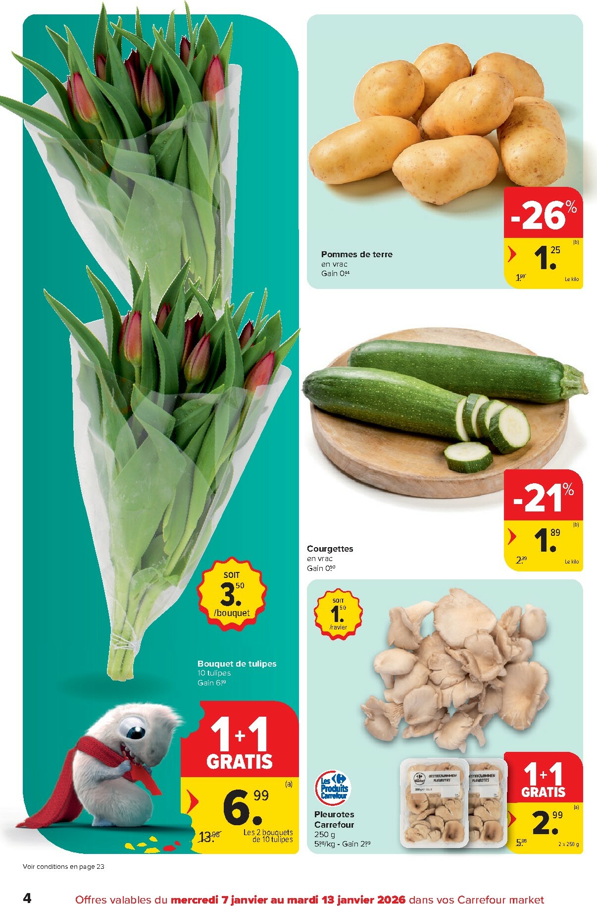 carrefour - De Carrefour folder geldig vanaf 07/01 t/m 13/01 - page: 4