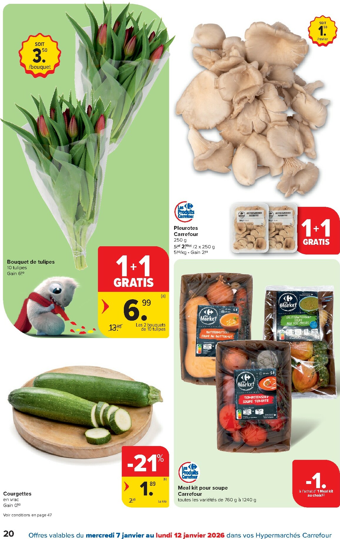 carrefour - De Carrefour Hypermarchés folder geldig vanaf 07/01 t/m 19/01 - page: 20