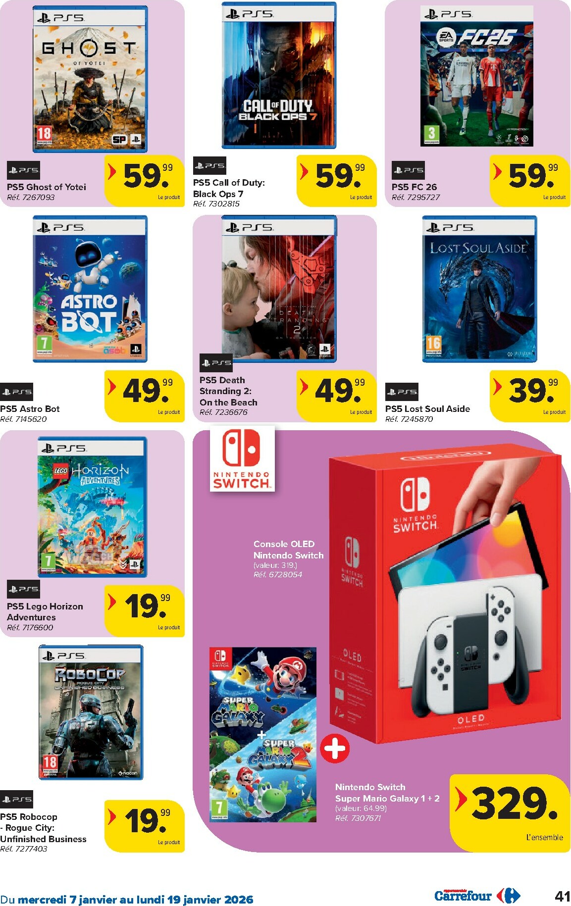 carrefour - De Carrefour Hypermarchés folder geldig vanaf 07/01 t/m 19/01 - page: 41