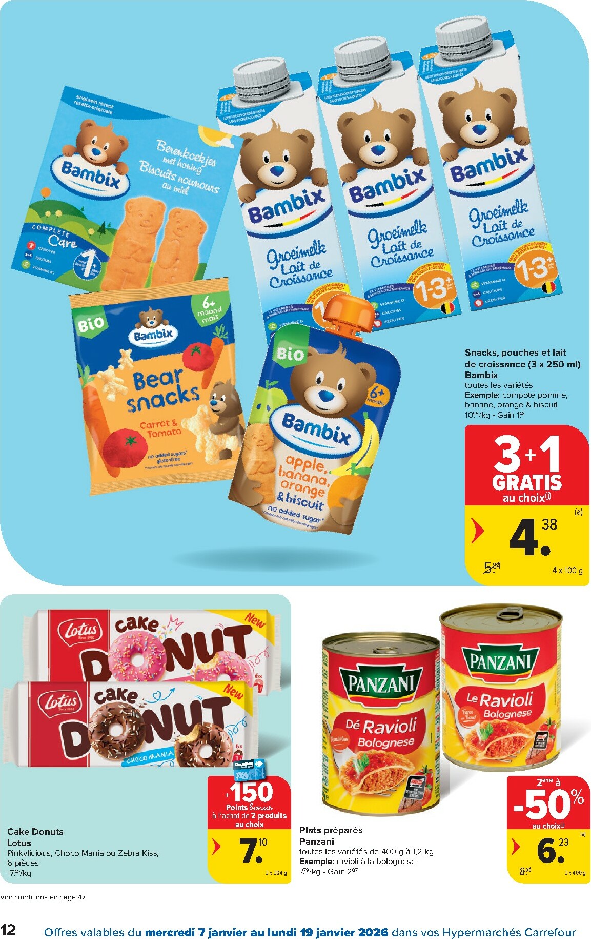 carrefour - De Carrefour Hypermarchés folder geldig vanaf 07/01 t/m 19/01 - page: 12