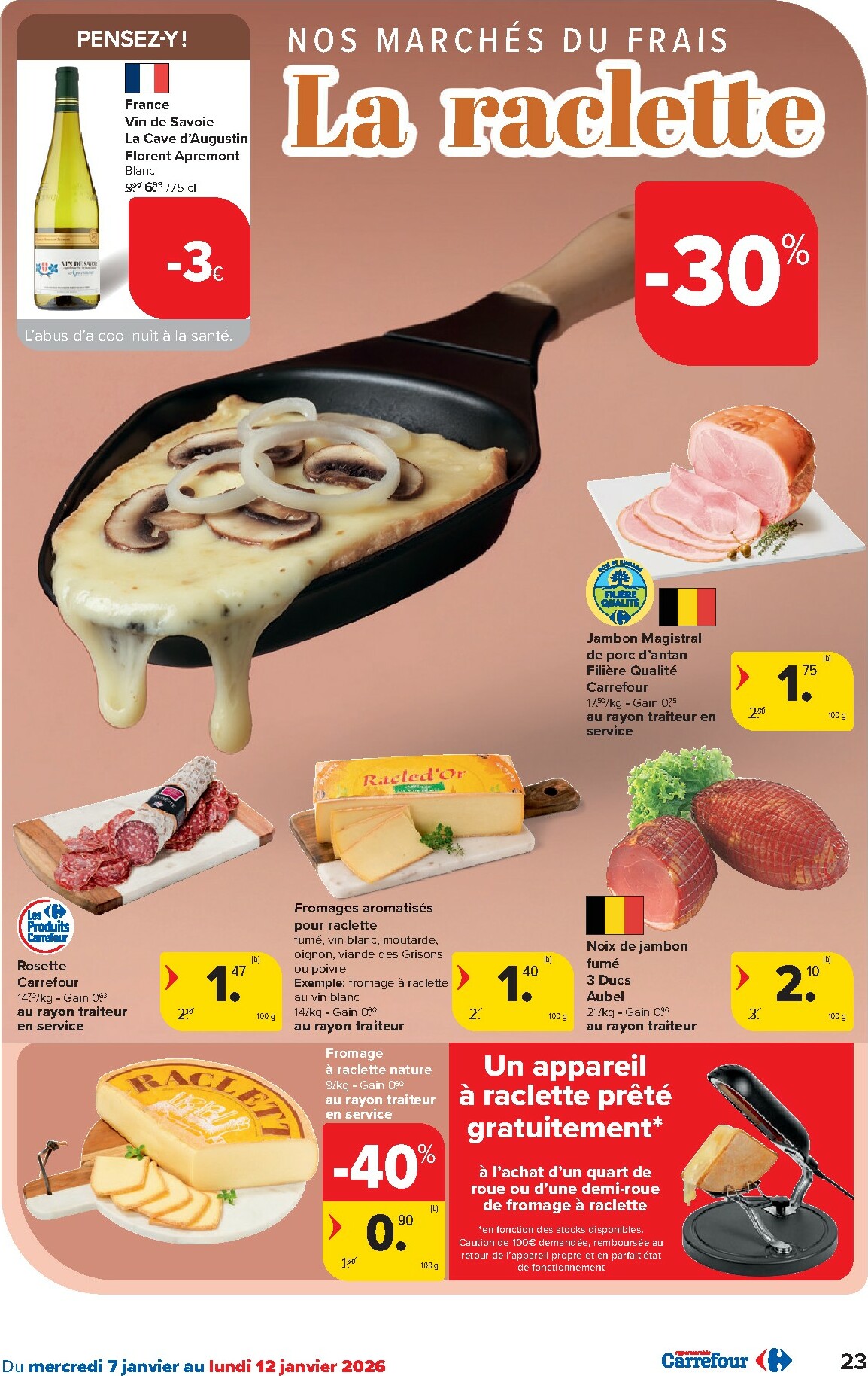 carrefour - De Carrefour Hypermarchés folder geldig vanaf 07/01 t/m 19/01 - page: 23