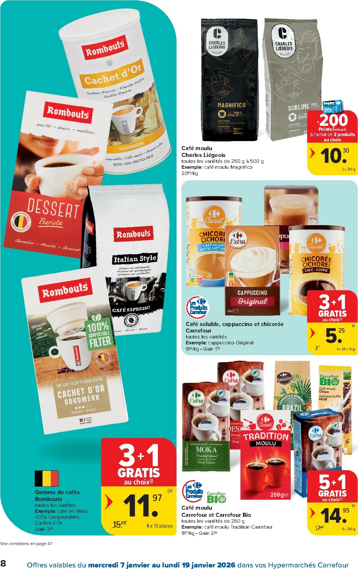 carrefour - De Carrefour Hypermarchés folder geldig vanaf 07/01 t/m 19/01 - page: 8