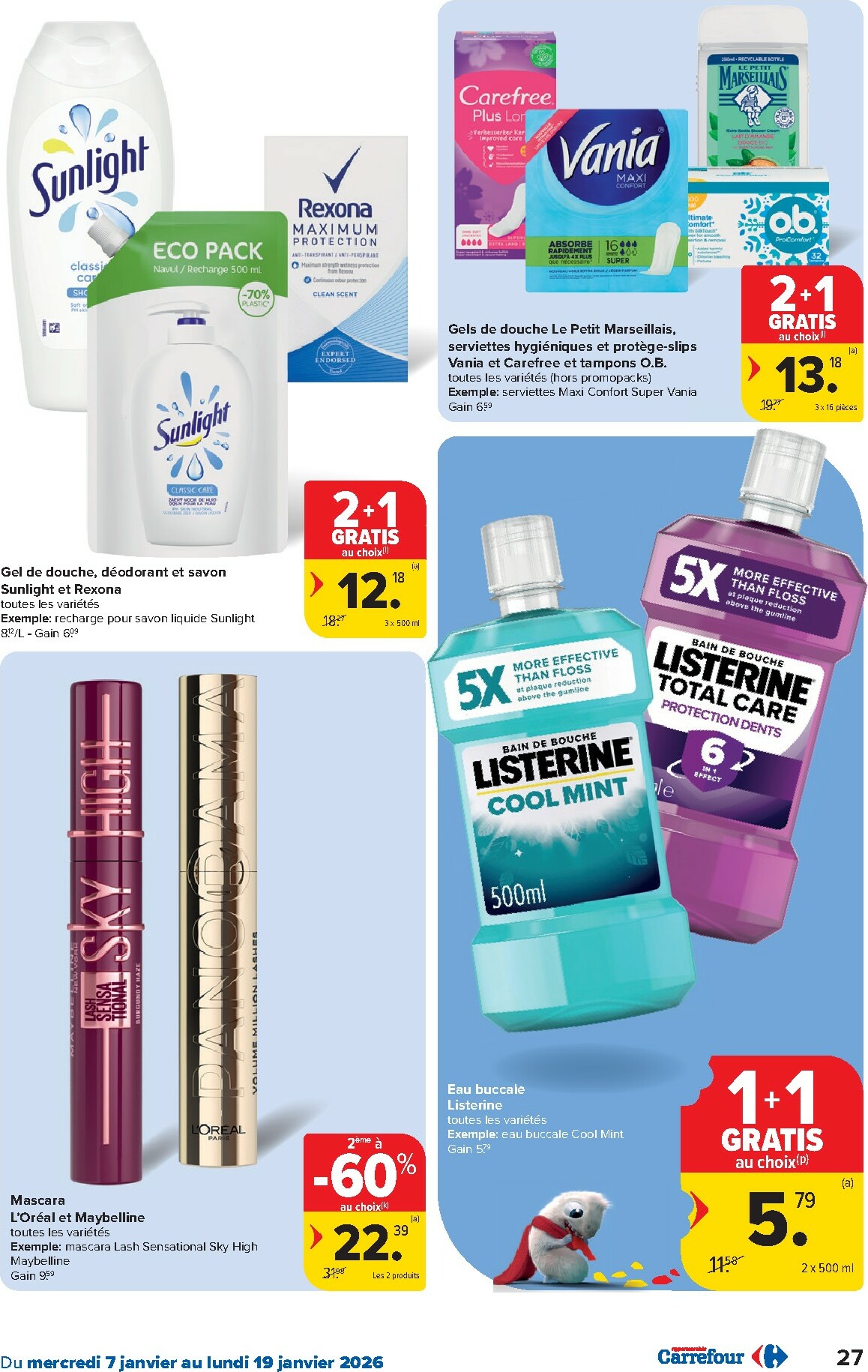 carrefour - De Carrefour Hypermarchés folder geldig vanaf 07/01 t/m 19/01 - page: 27