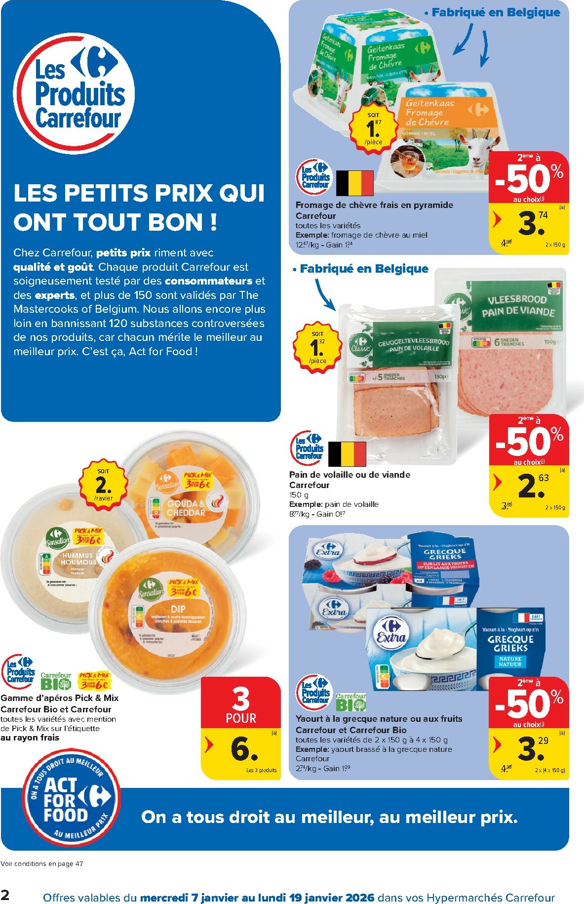 carrefour - De Carrefour Hypermarchés folder geldig vanaf 07/01 t/m 19/01 - page: 2
