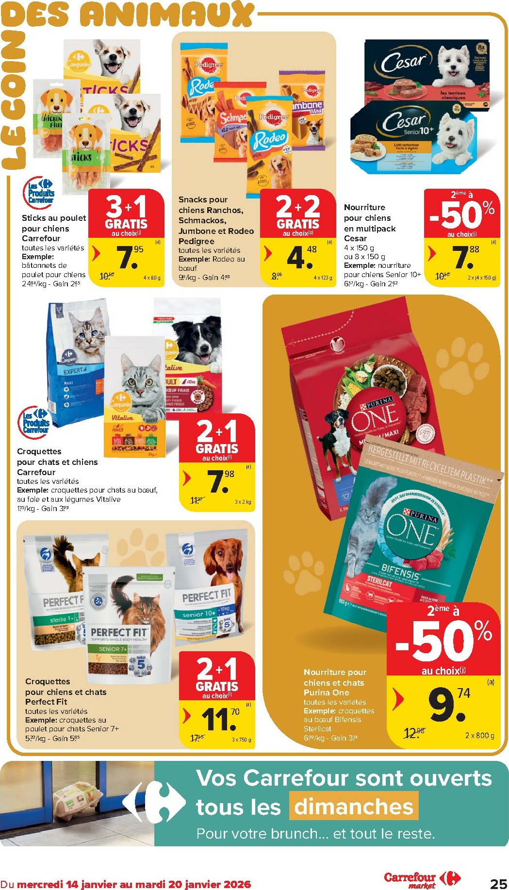 carrefour - De Carrefour Market folder geldig vanaf 14/01 t/m 20/01 - page: 25