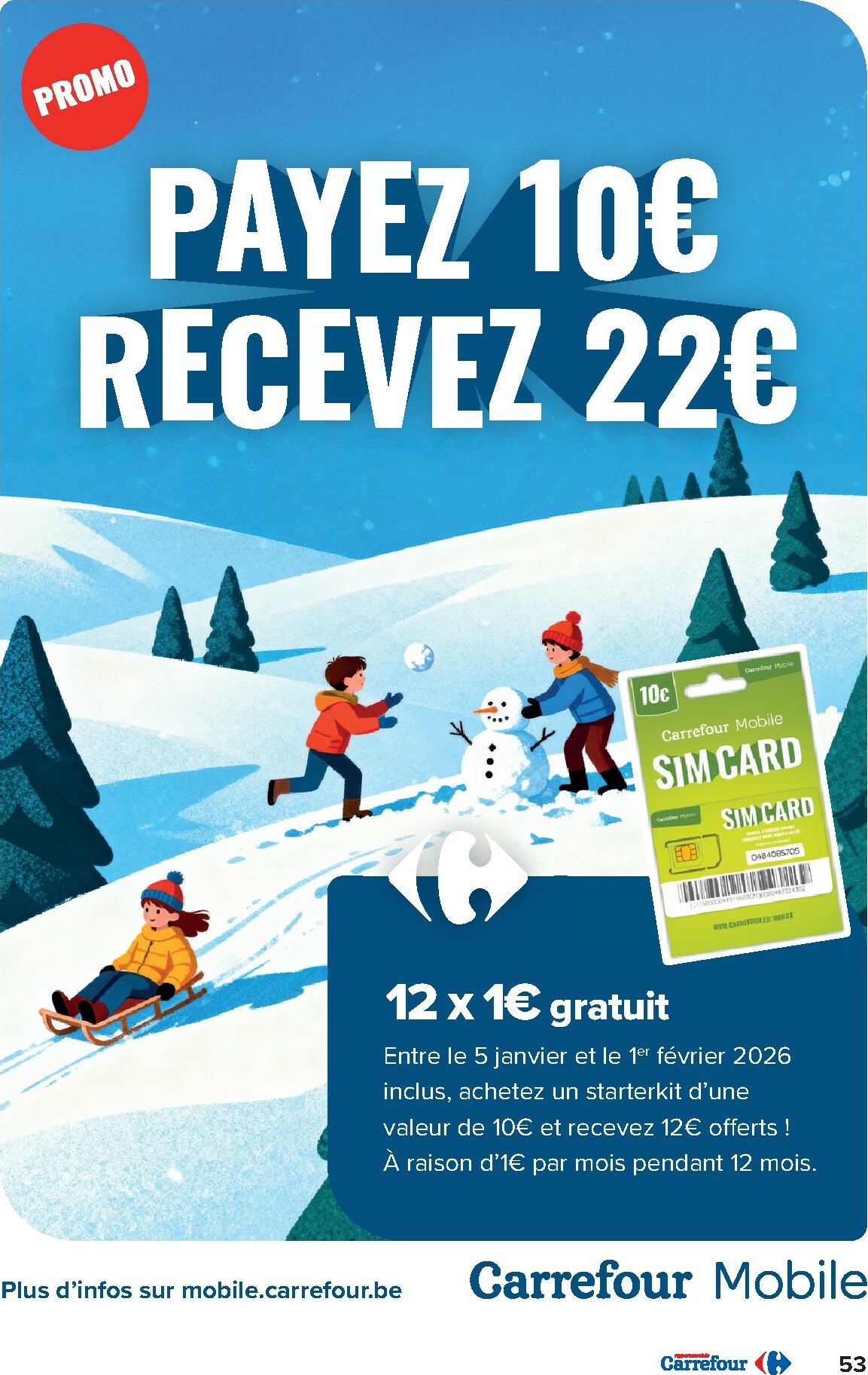 carrefour - De Carrefour Hypermarchés folder geldig vanaf 14/01 t/m 26/01 - page: 53