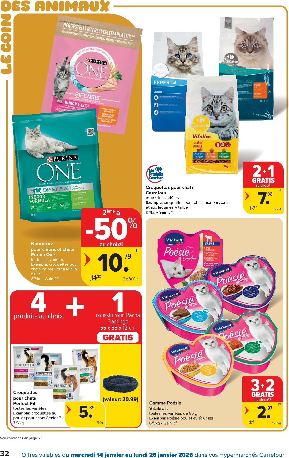 carrefour - De Carrefour Hypermarchés folder geldig vanaf 14/01 t/m 26/01 - page: 32