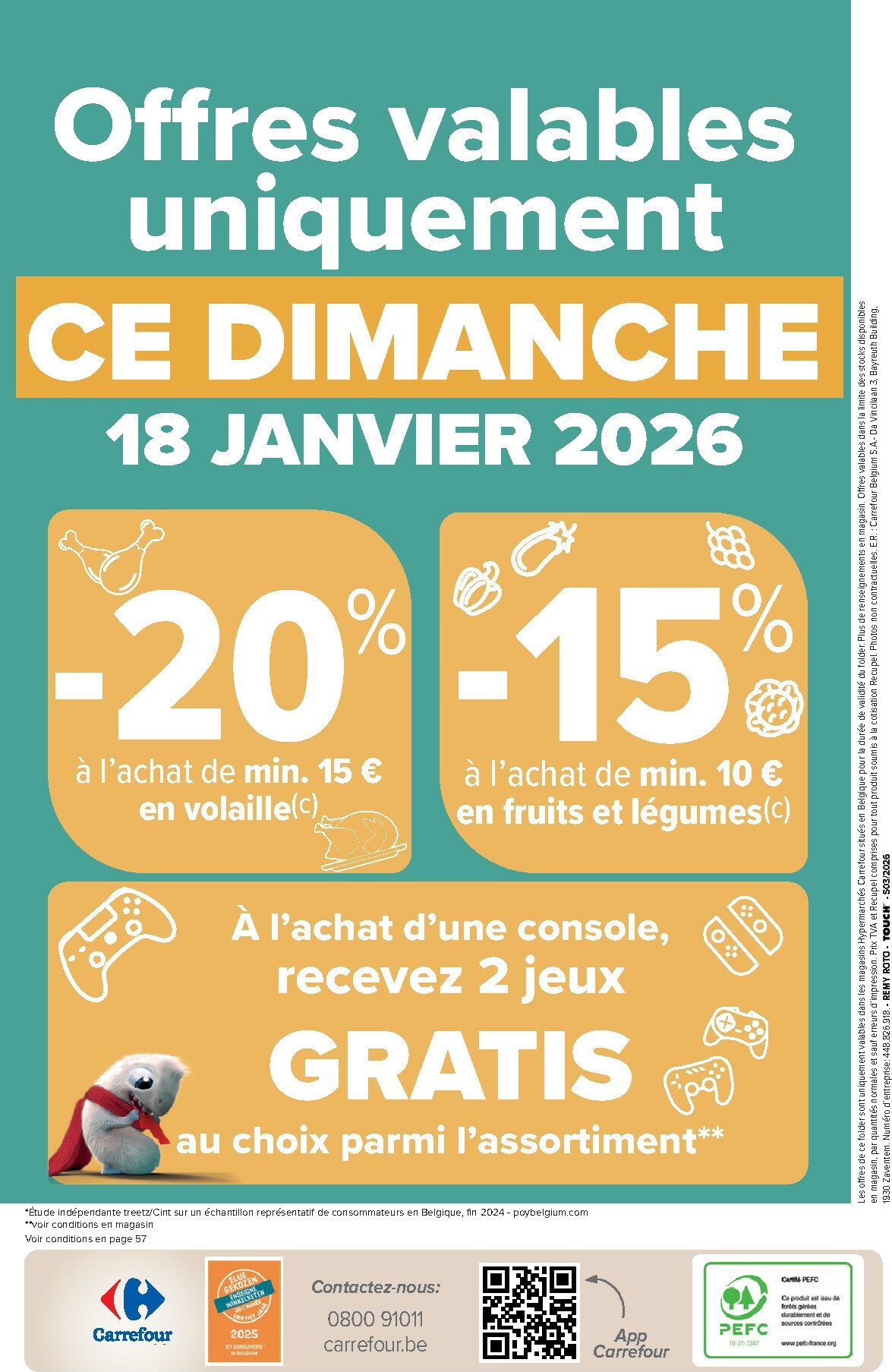 carrefour - De Carrefour Hypermarchés folder geldig vanaf 14/01 t/m 26/01 - page: 58