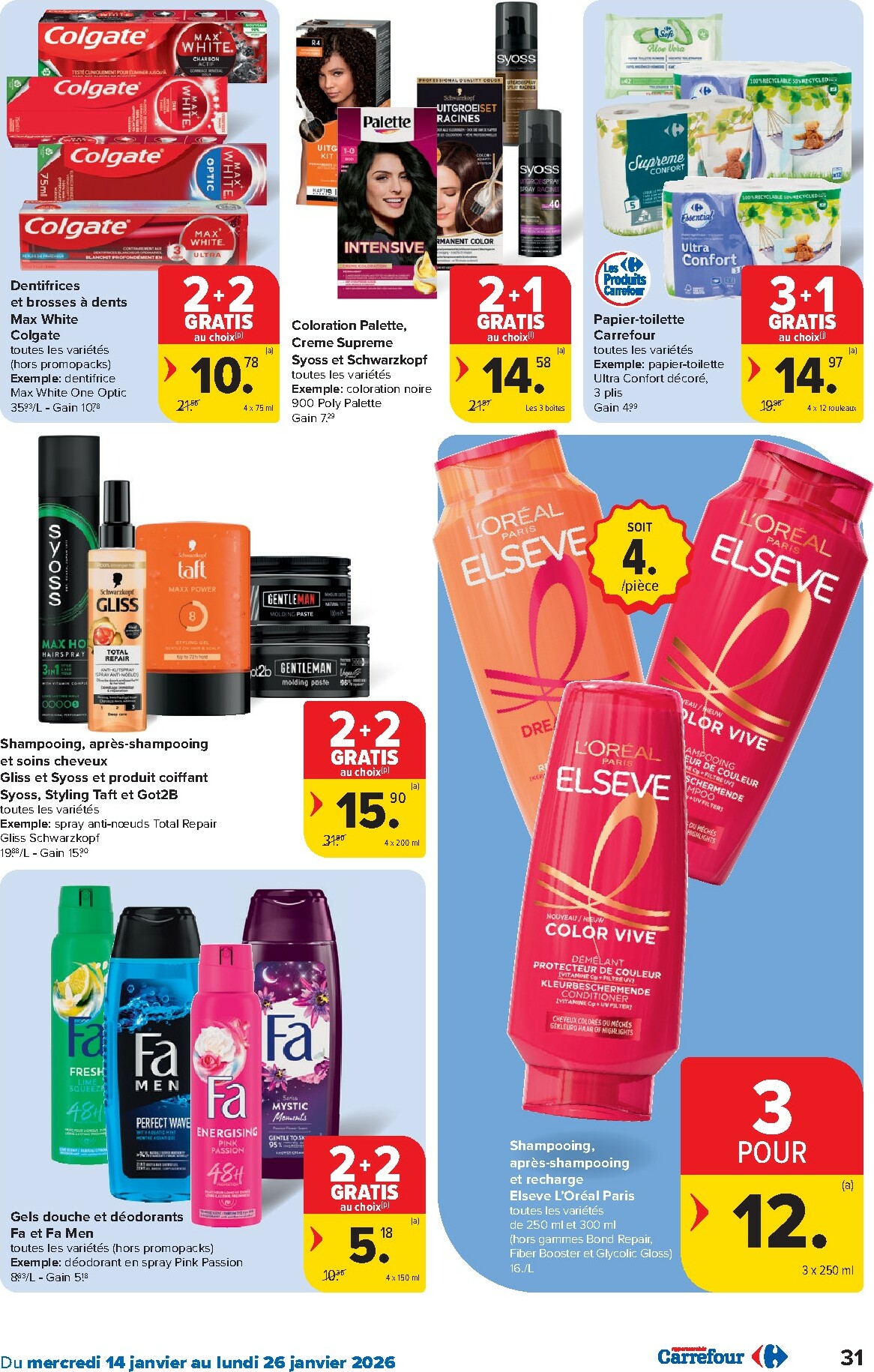 carrefour - De Carrefour Hypermarchés folder geldig vanaf 14/01 t/m 26/01 - page: 31