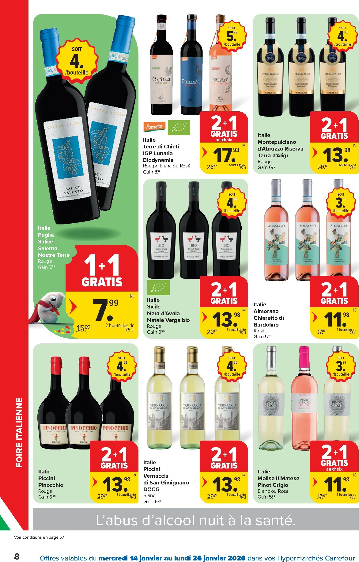 carrefour - De Carrefour Hypermarchés folder geldig vanaf 14/01 t/m 26/01 - page: 8