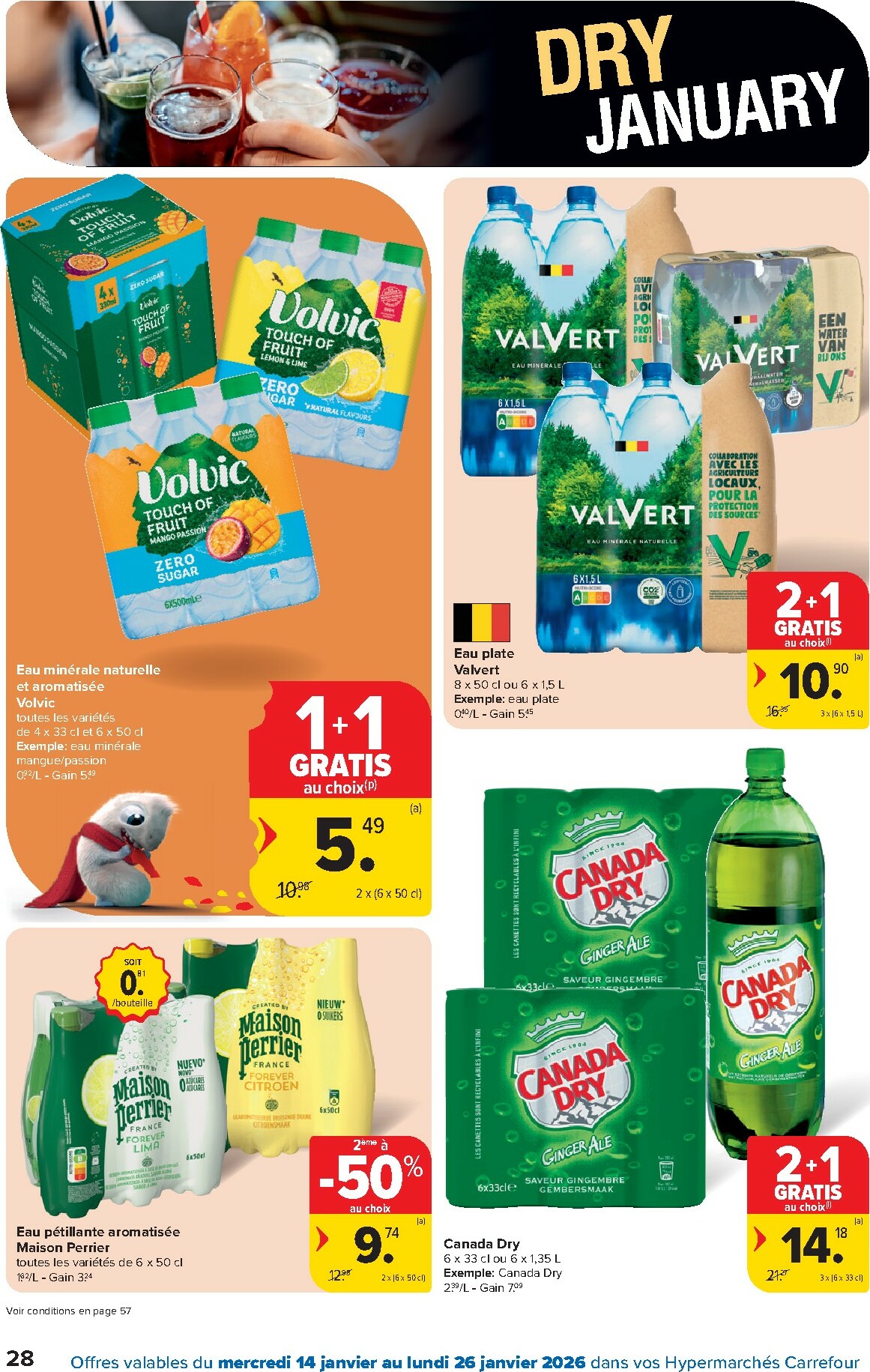 carrefour - De Carrefour Hypermarchés folder geldig vanaf 14/01 t/m 26/01 - page: 28