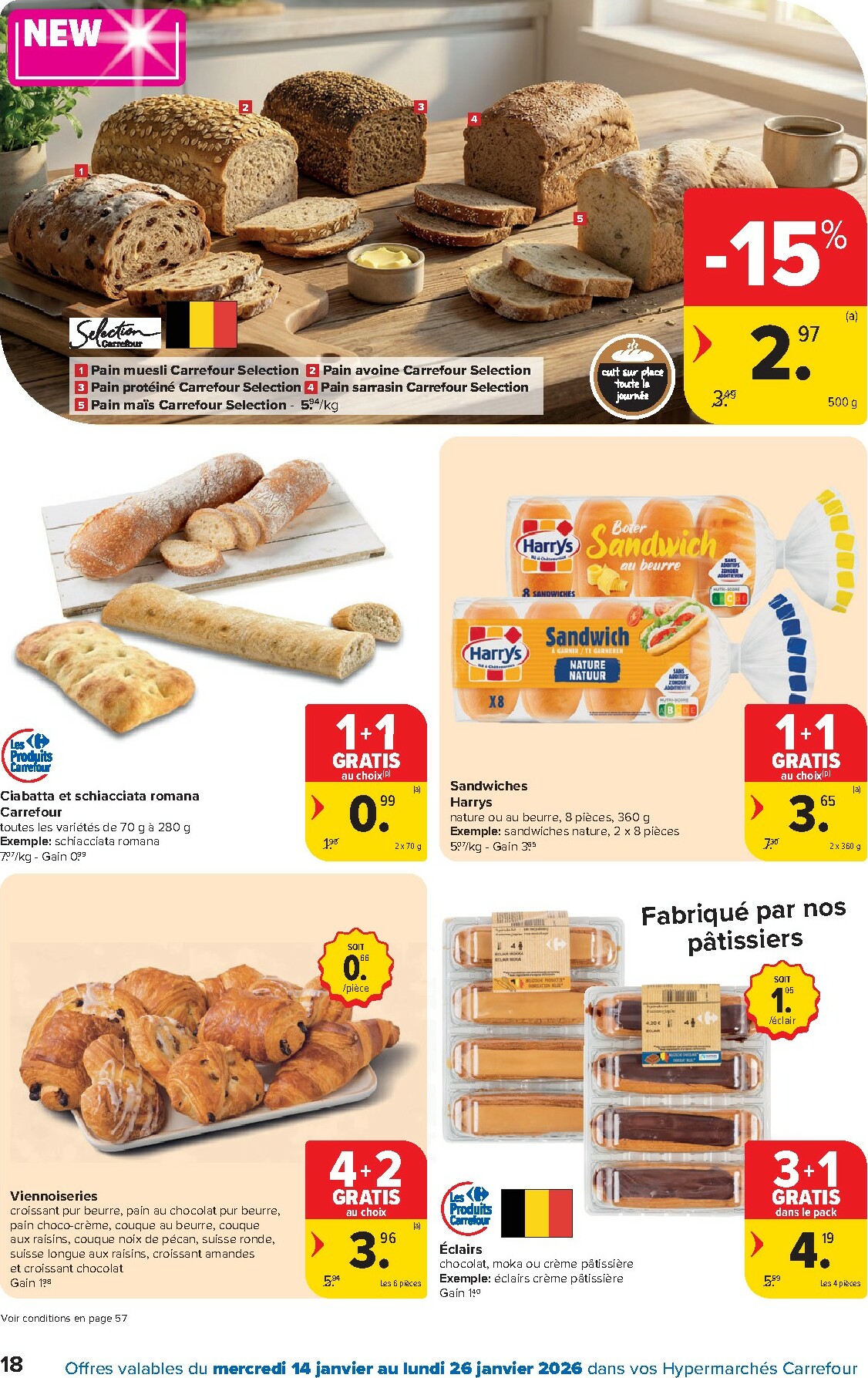 carrefour - De Carrefour Hypermarchés folder geldig vanaf 14/01 t/m 26/01 - page: 18