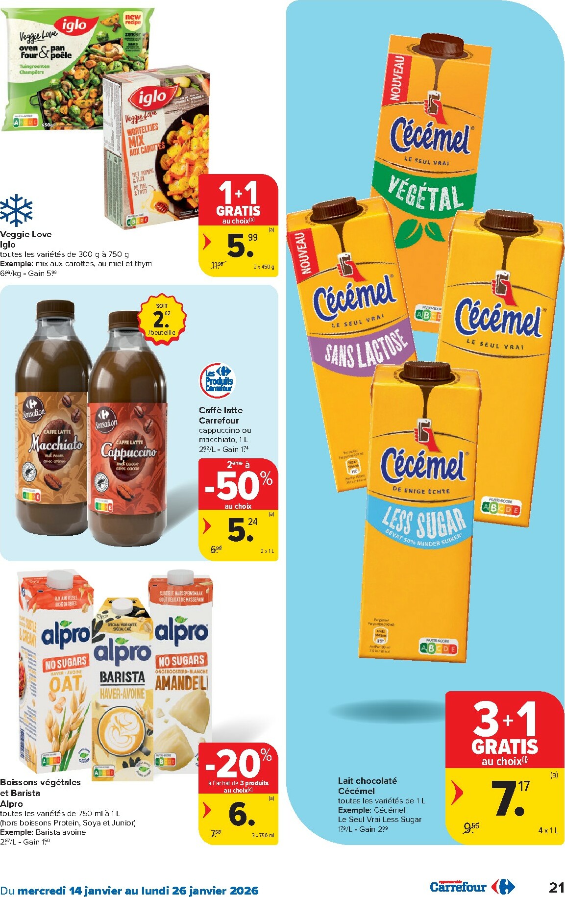 carrefour - De Carrefour Hypermarchés folder geldig vanaf 14/01 t/m 26/01 - page: 21