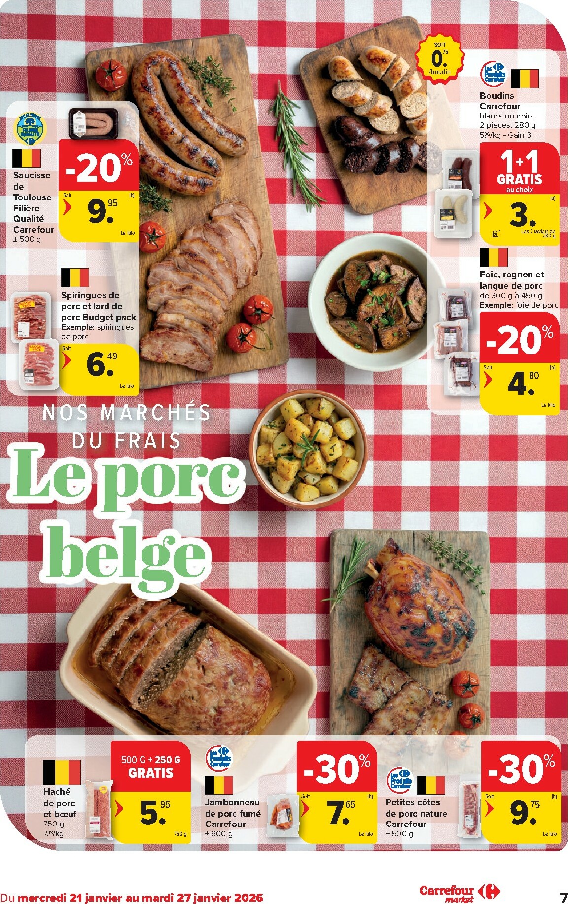 carrefour - De Carrefour Marker folder geldig vanaf 21/01 t/m 27/01 - page: 7