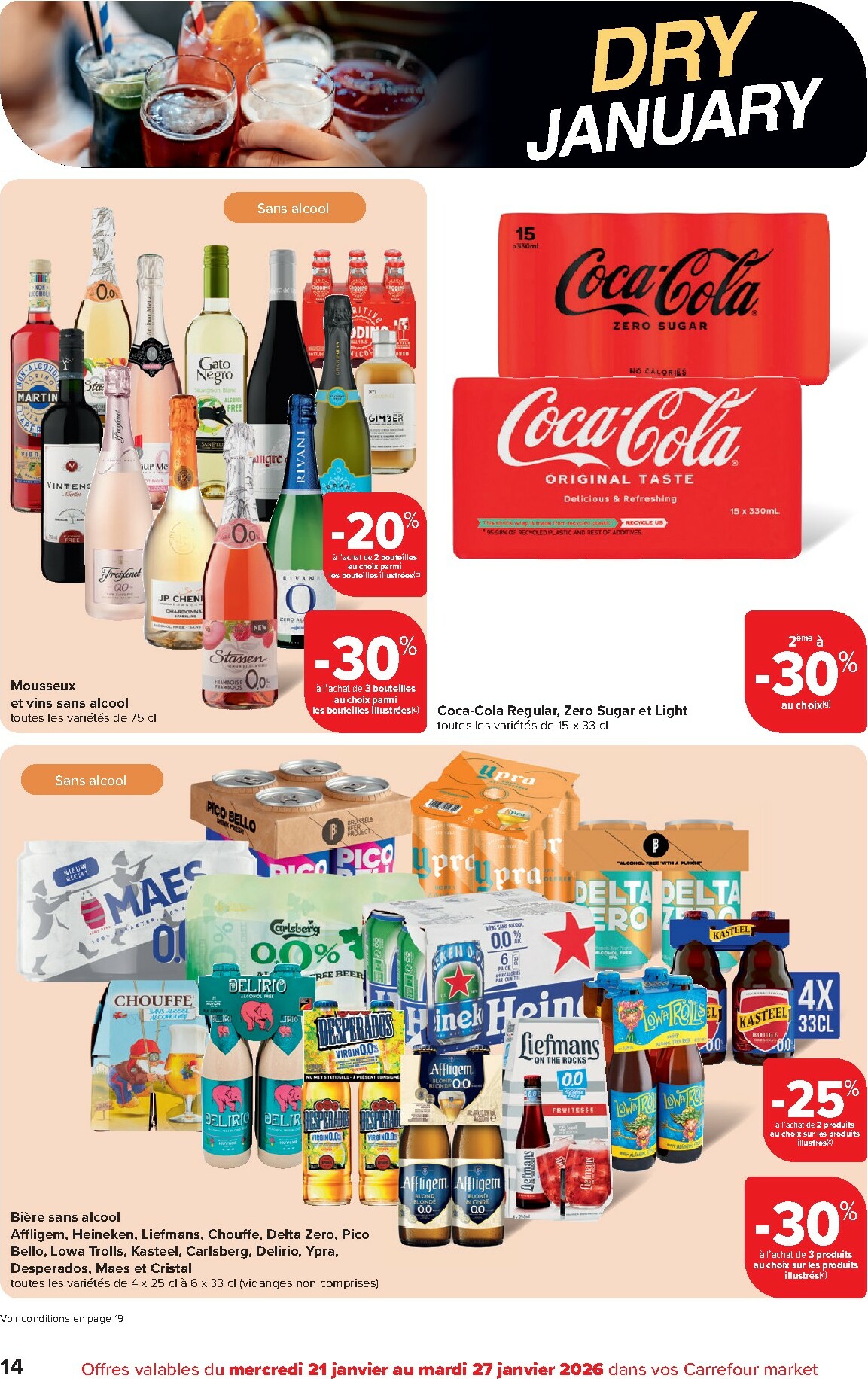 carrefour - De Carrefour Marker folder geldig vanaf 21/01 t/m 27/01 - page: 14