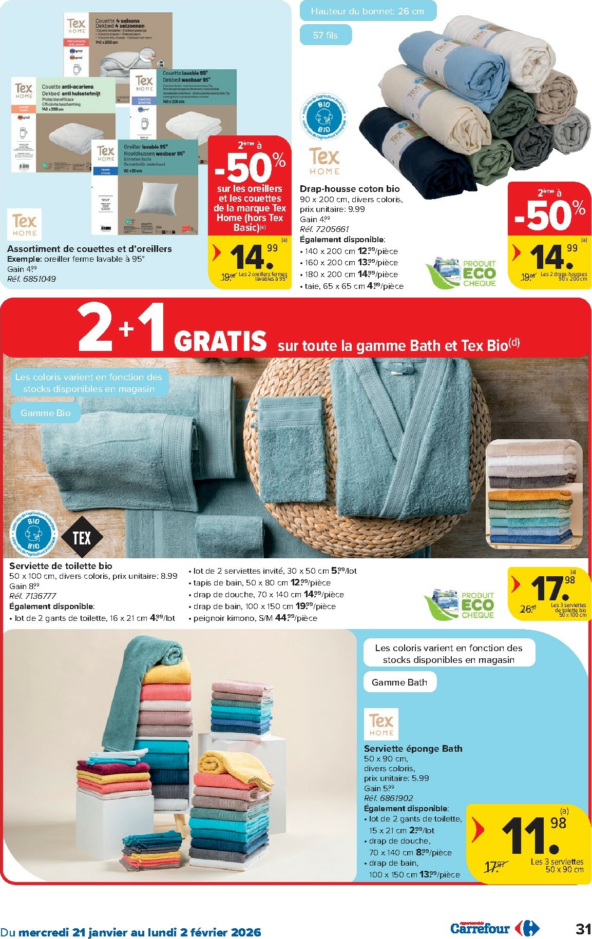 carrefour - De Carrefour Hypermarchés folder geldig vanaf 21/01 t/m 02/02 - page: 31