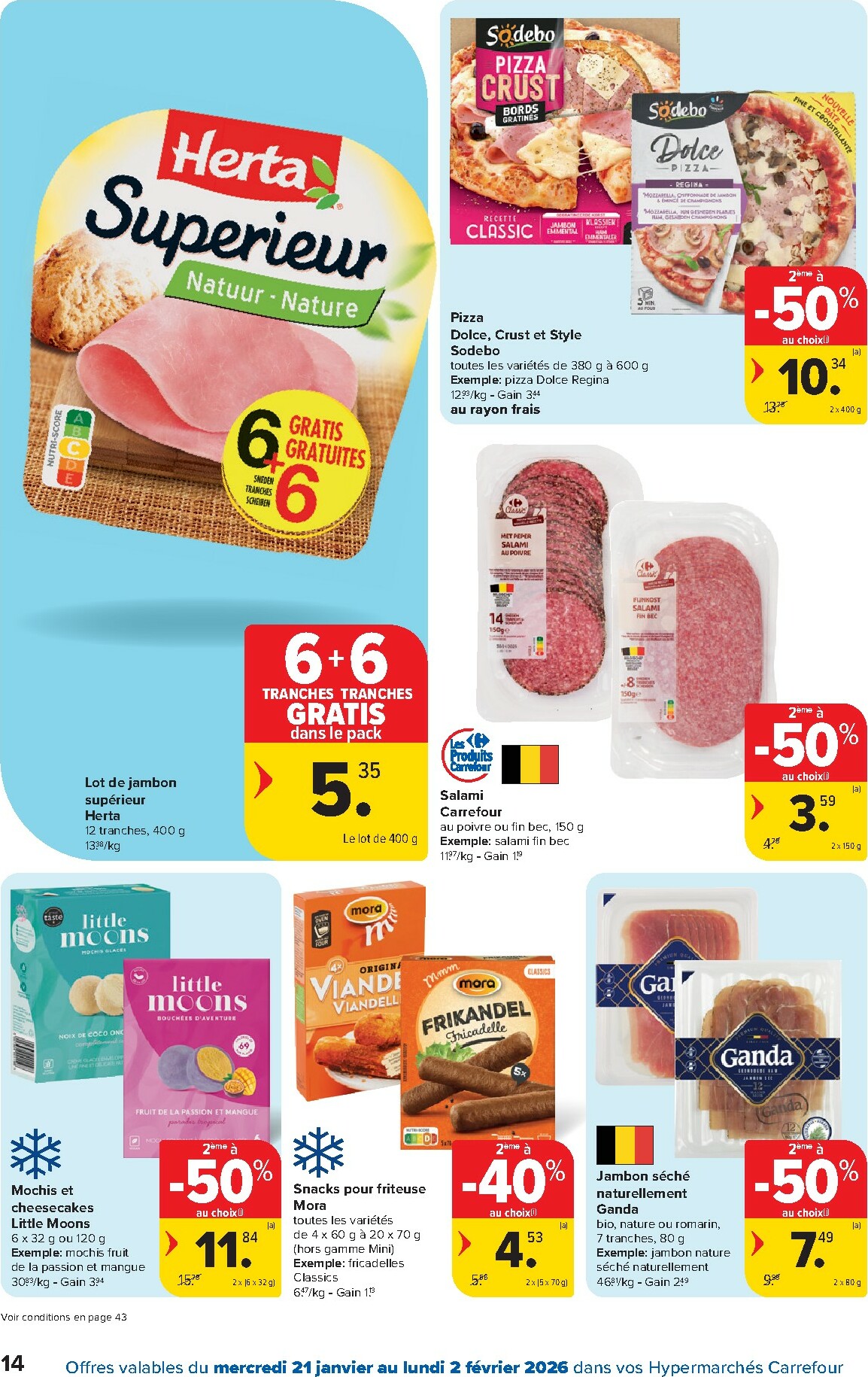 carrefour - De Carrefour Hypermarchés folder geldig vanaf 21/01 t/m 02/02 - page: 14