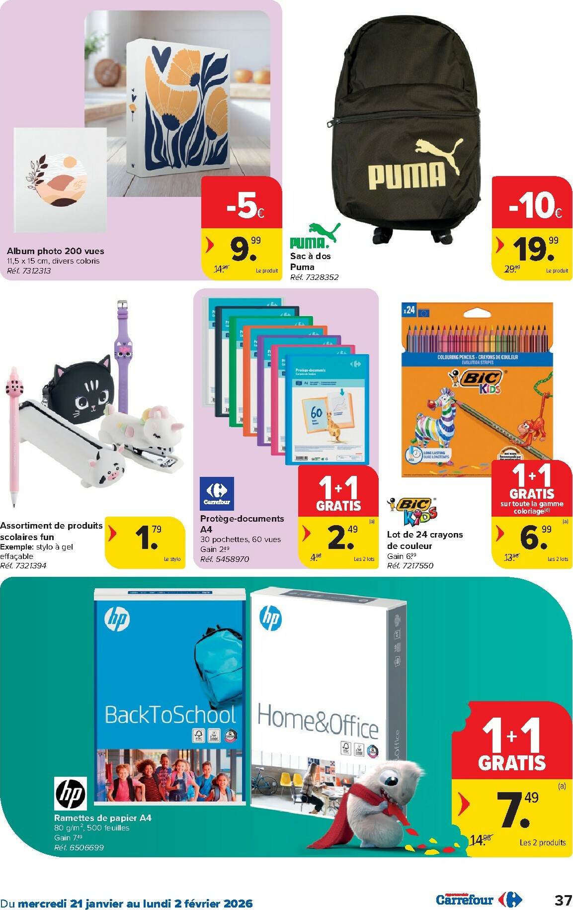 carrefour - De Carrefour Hypermarchés folder geldig vanaf 21/01 t/m 02/02 - page: 37