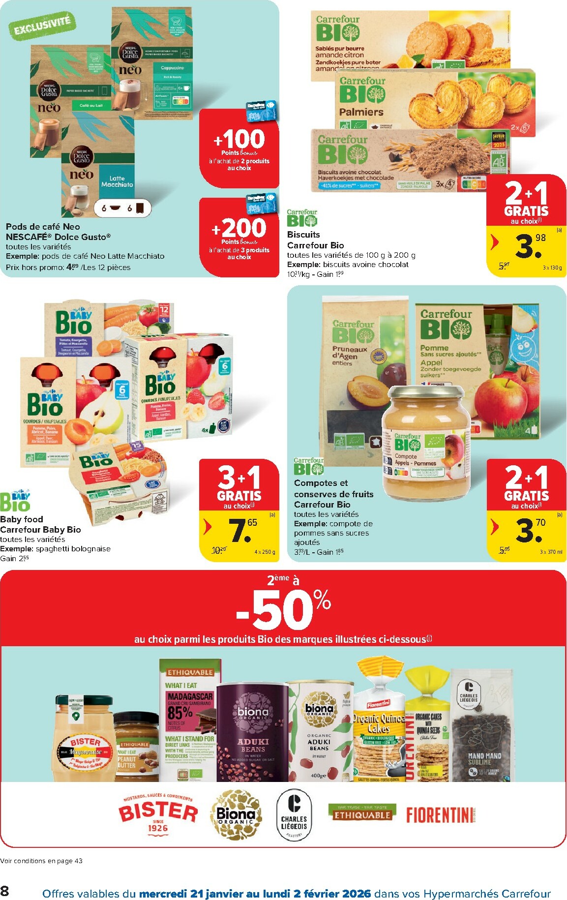 carrefour - De Carrefour Hypermarchés folder geldig vanaf 21/01 t/m 02/02 - page: 8