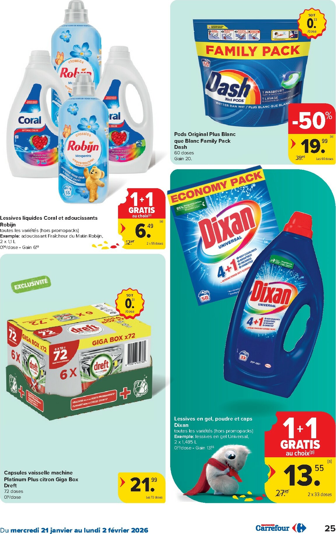 carrefour - De Carrefour Hypermarchés folder geldig vanaf 21/01 t/m 02/02 - page: 25