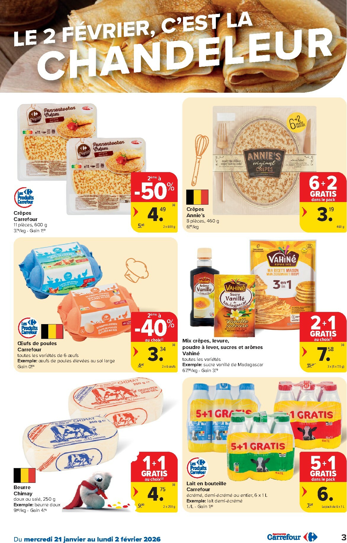 carrefour - De Carrefour Hypermarchés folder geldig vanaf 21/01 t/m 02/02 - page: 3