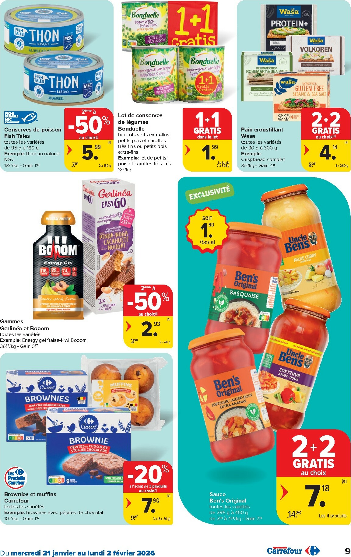 carrefour - De Carrefour Hypermarchés folder geldig vanaf 21/01 t/m 02/02 - page: 9