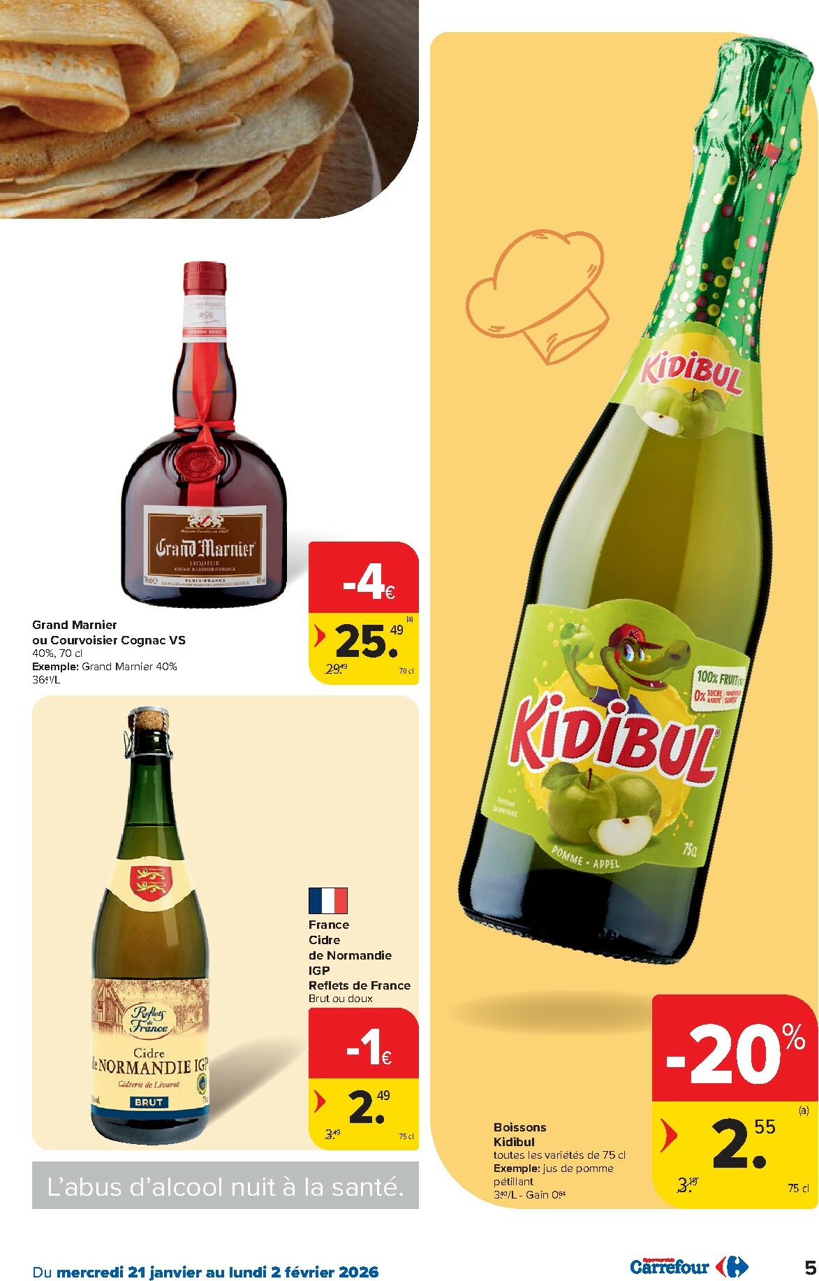 carrefour - De Carrefour Hypermarchés folder geldig vanaf 21/01 t/m 02/02 - page: 5