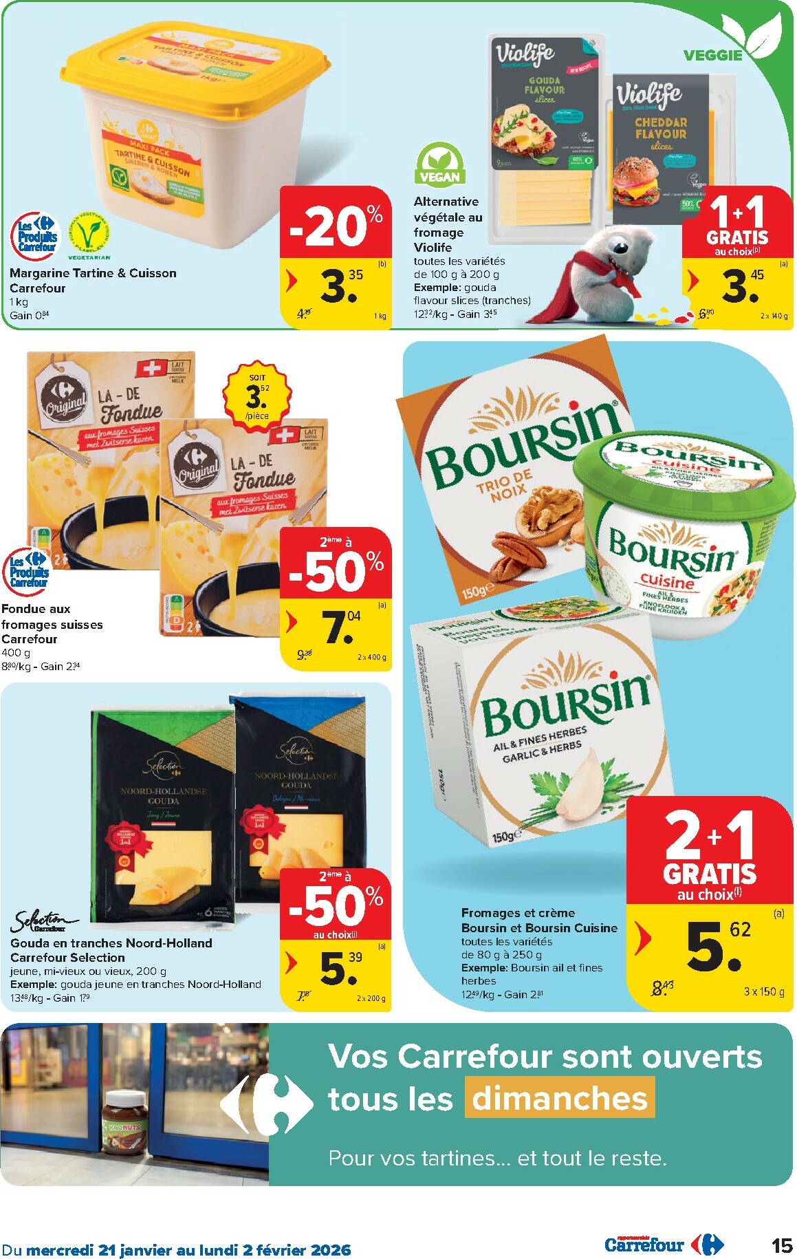 carrefour - De Carrefour Hypermarchés folder geldig vanaf 21/01 t/m 02/02 - page: 15
